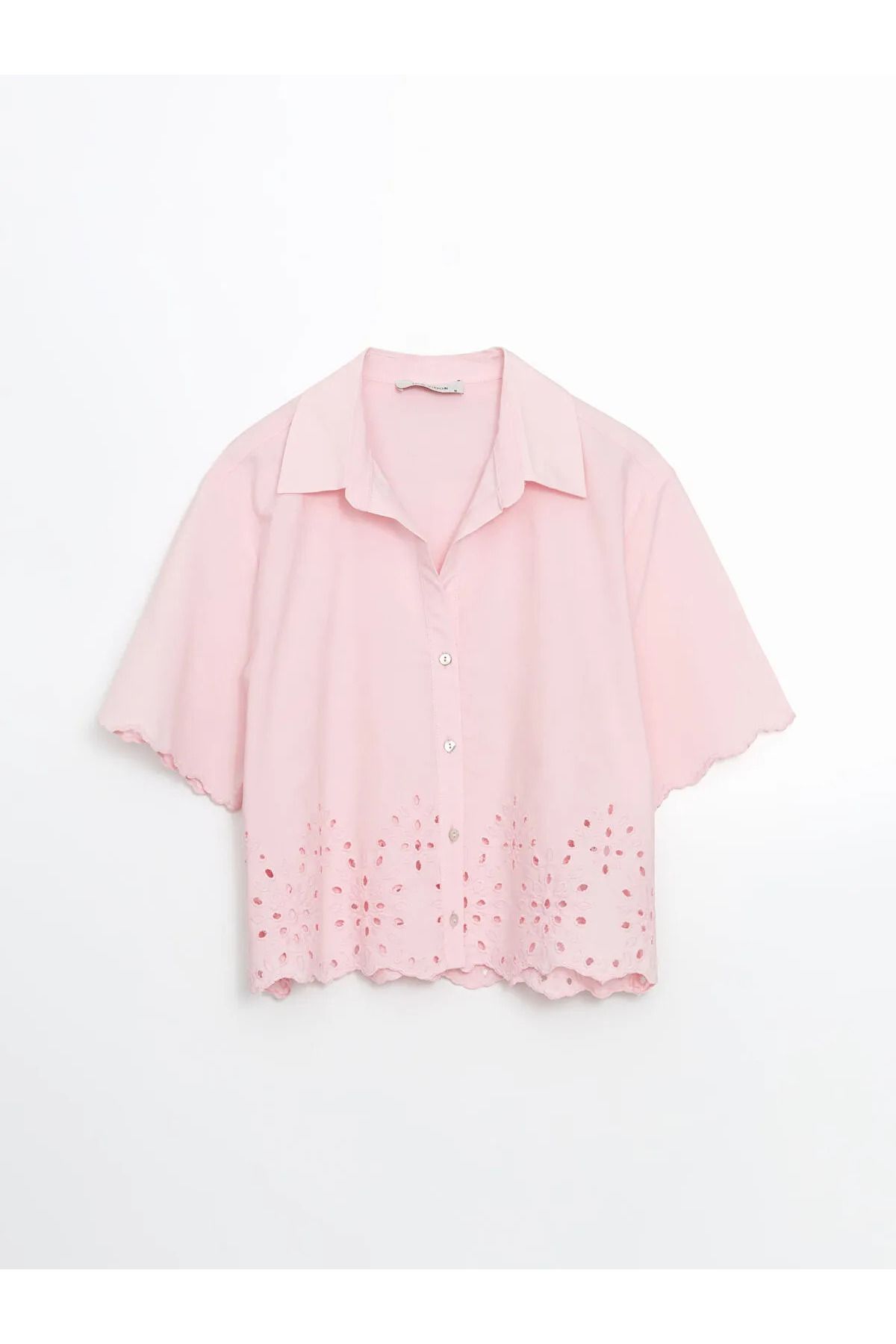 LC Waikiki Ajurlu Poplin Kadın Gömlek