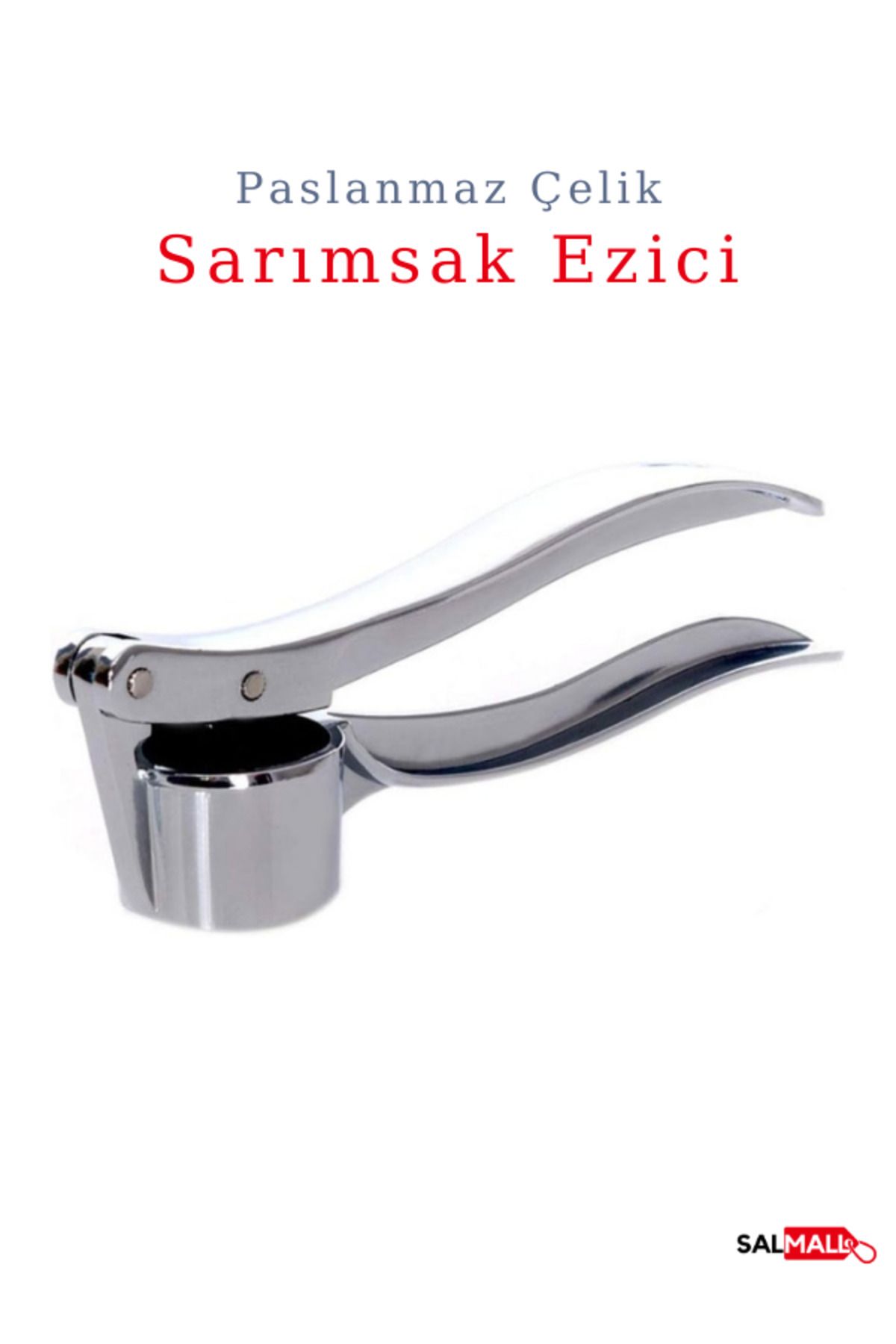 SalMall Pratik Sarımsak Ezici