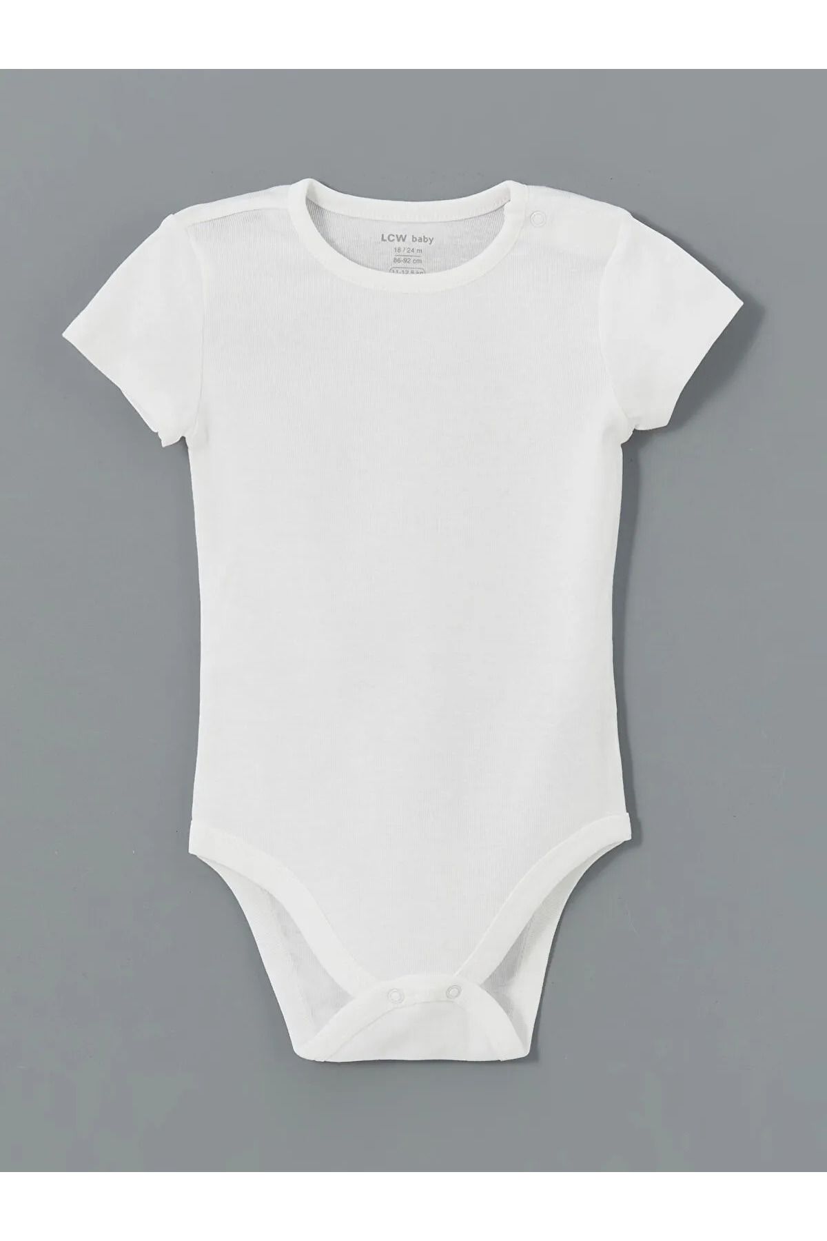 LC Waikiki Organik Kumaş Kız Bebek Çıtçıtlı Bodysuit 2'li
