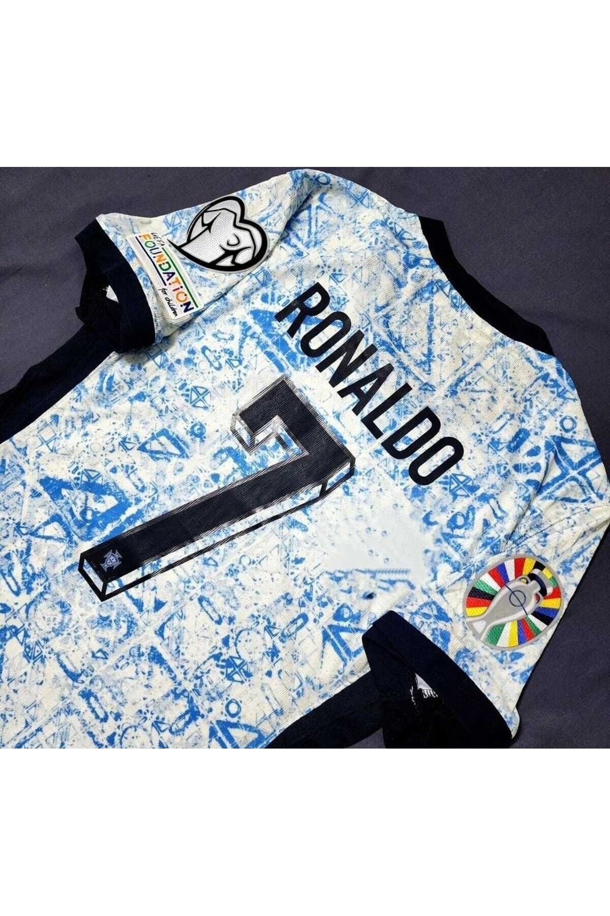 FEEL STYLE Portekiz 2024/25 Yeni Sezon Cristiano Ronaldo Deplasman Forması