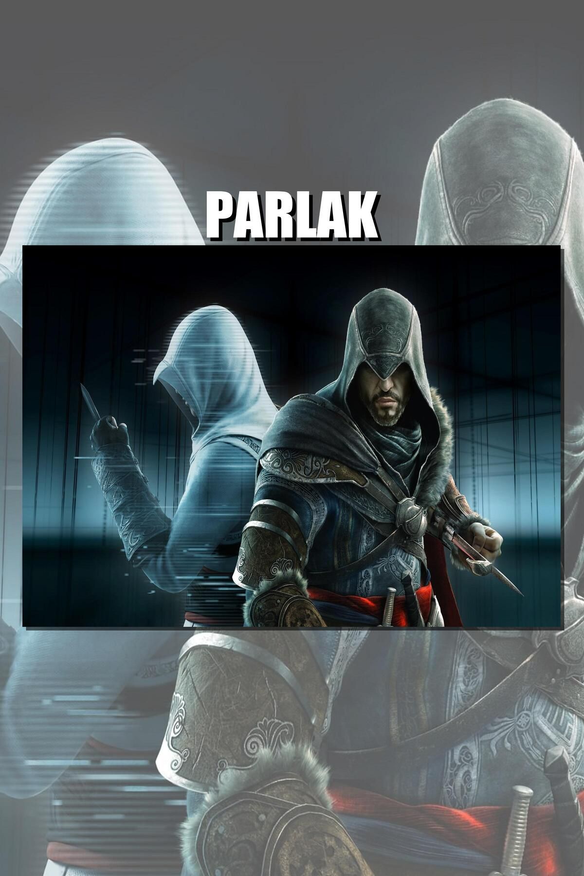 CALLWOOD Assasins Creed Çerçevesiz Oyun Posteri - Duvar Kağıdı Yüksek Kaliteli Baskı