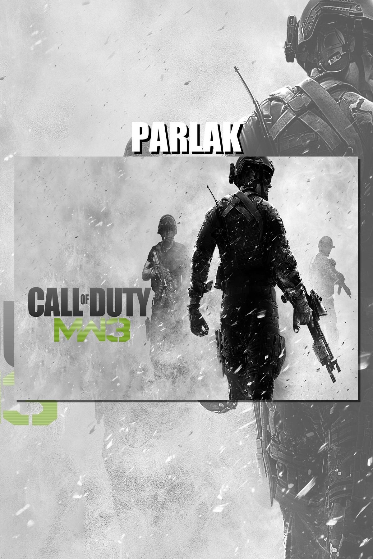 CALLWOOD Call Of Duty Çerçevesiz Oyun Posteri - Duvar Kağıdı Yüksek Kaliteli Baskı
