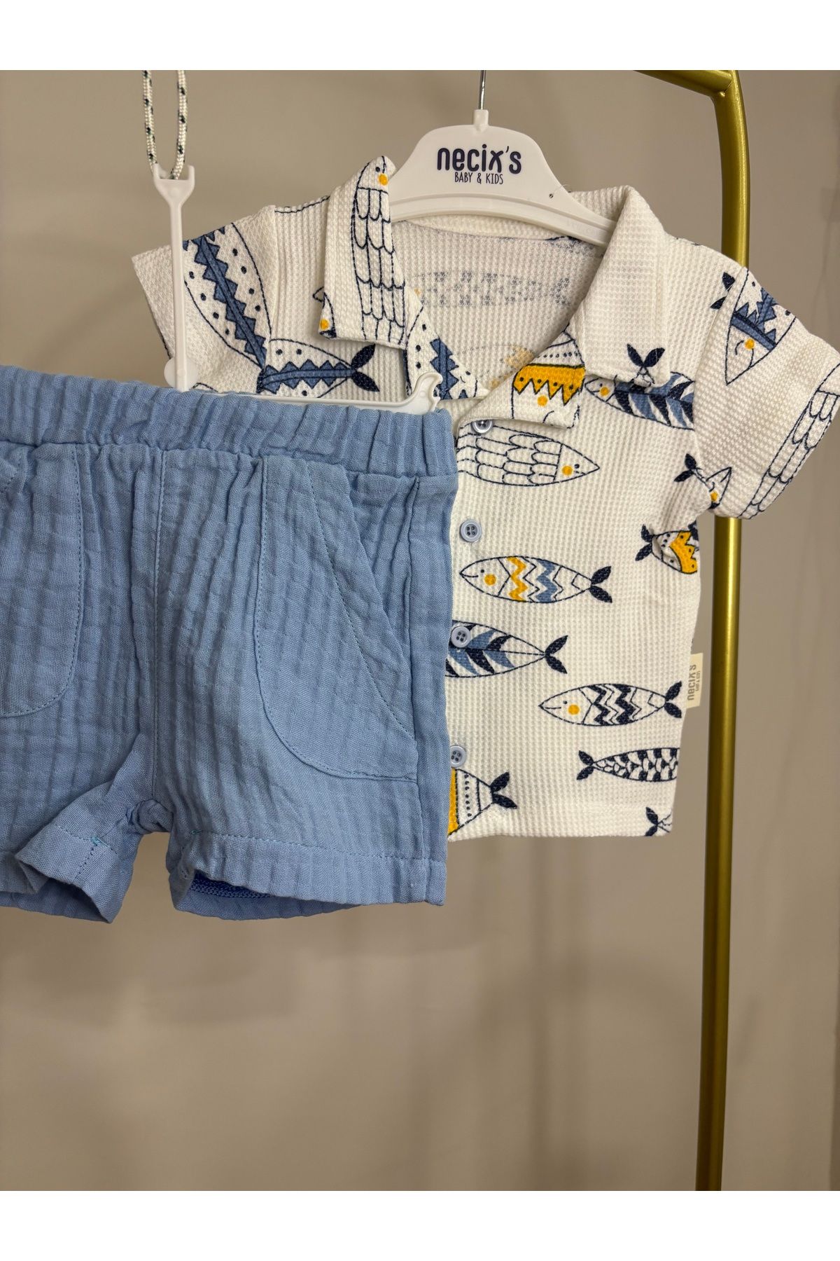 Breezeboys Erkek Bebek Şortlu Takım