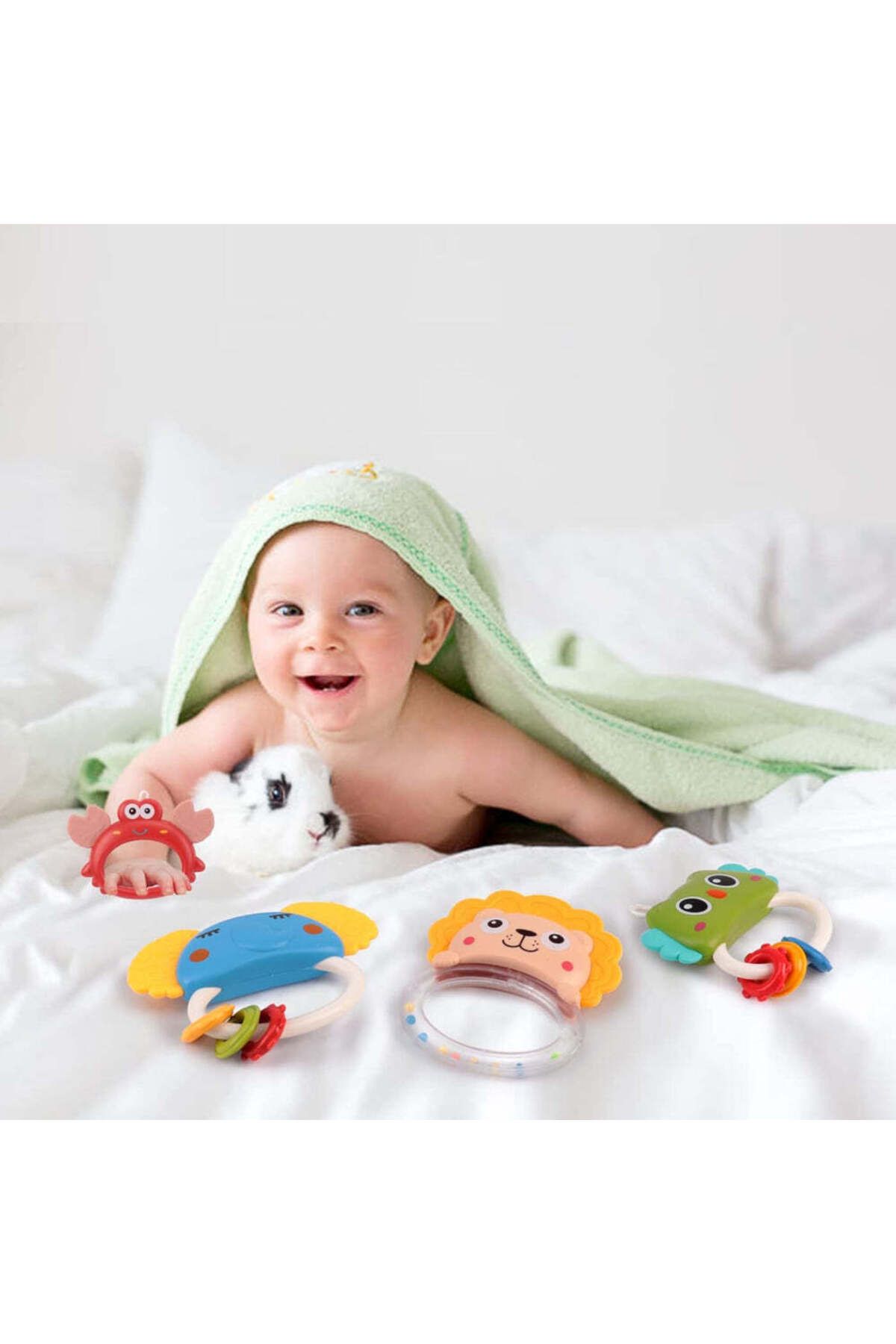 Velixo-Baby Crib Carousel, Remote, Projector, 40 Songs, 4 Toys, 360° Rotation, Timer, Volume Control 9