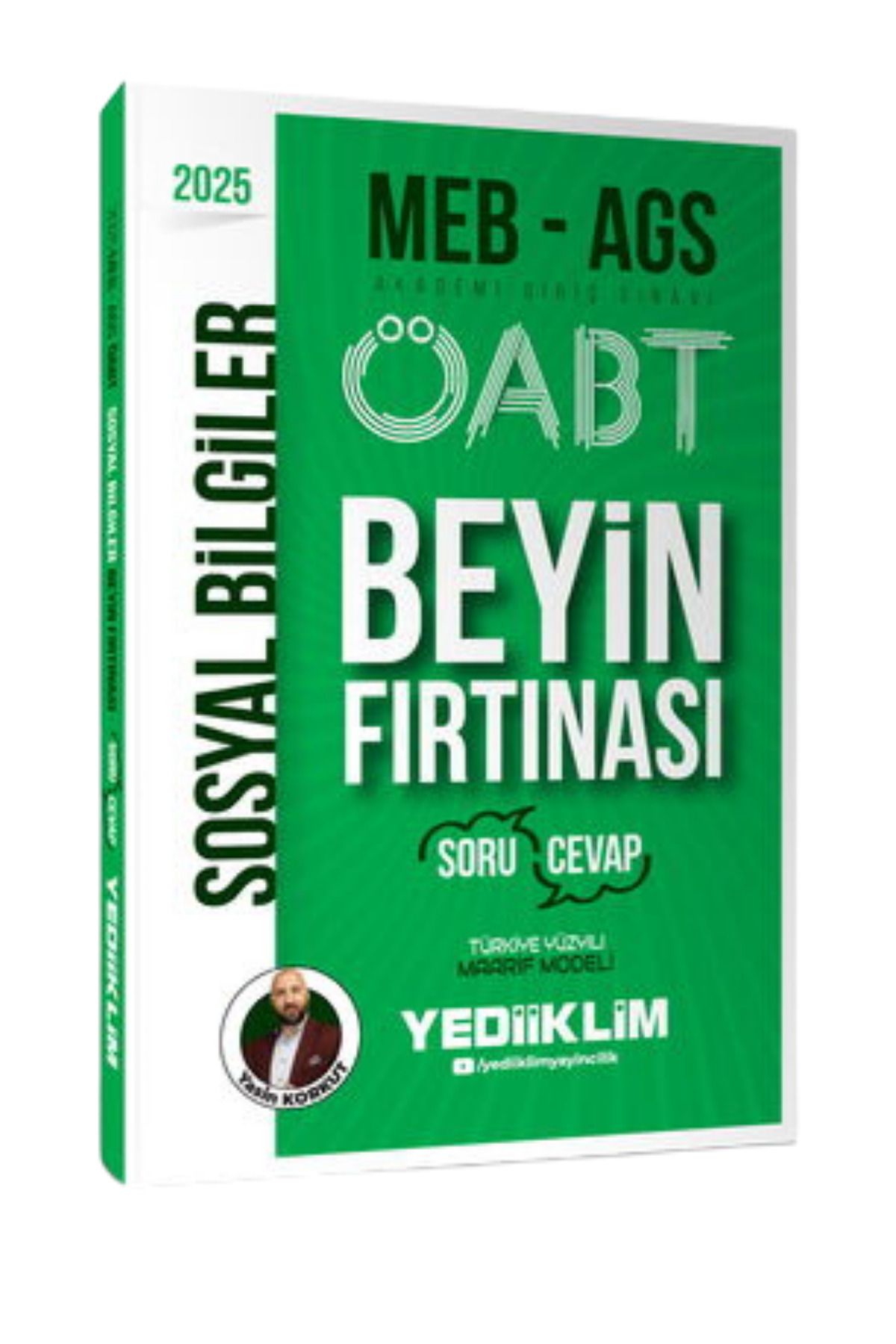 Yediiklim Yayınları 2025 MEB-AGS ÖABT Sosyal Bİlgiler Öğretmenliği Beyin Fırtınası Soru-Cevap-YEP YENİ