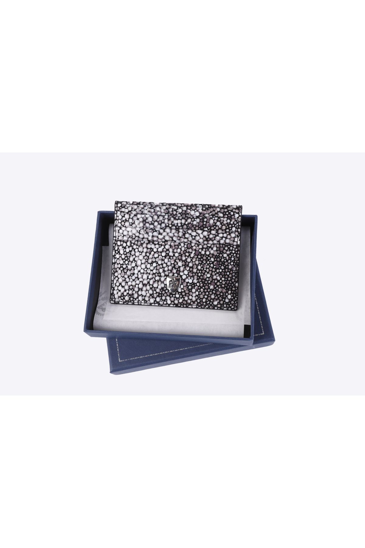 Aclass A Class Hakiki Deri Vatoz Desen Kartlık 10X8,2 cm
