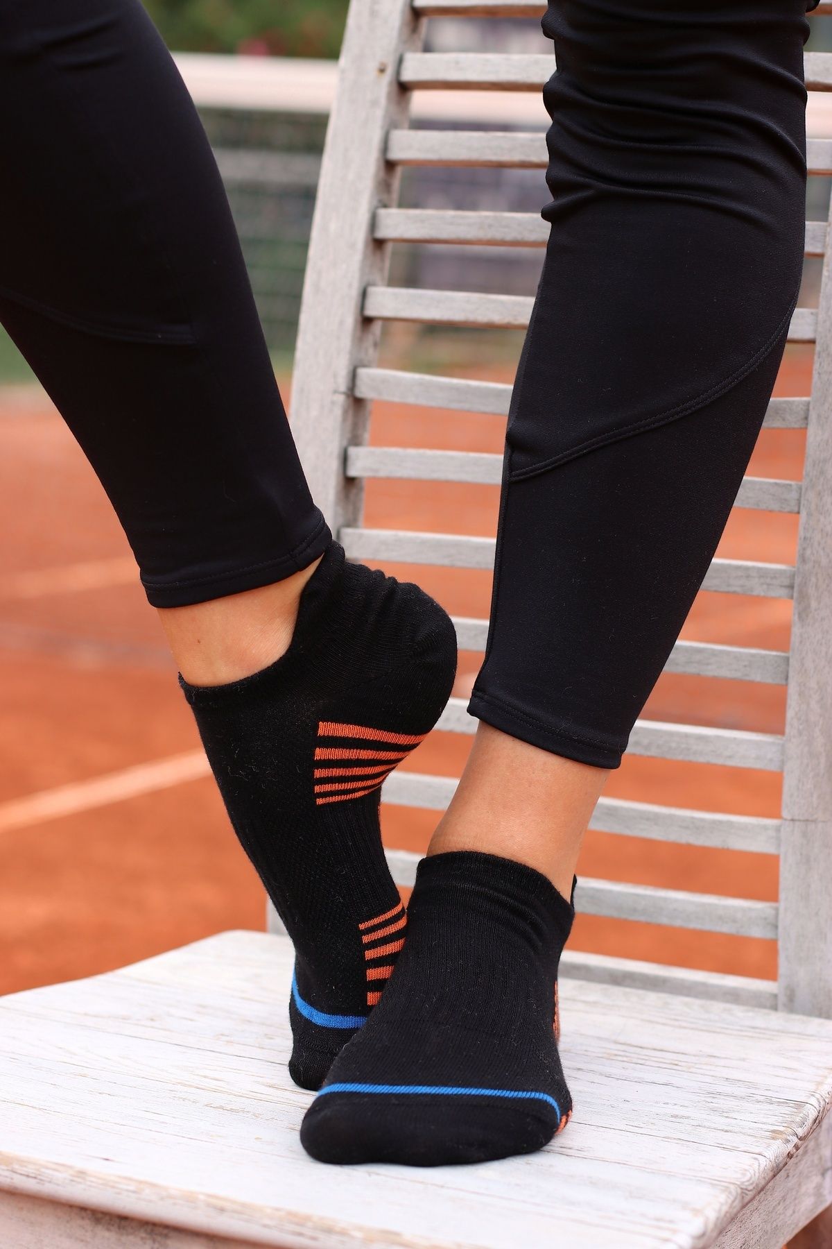 SONNORS-6 Pairs of Patterned Sneaker Socks 5