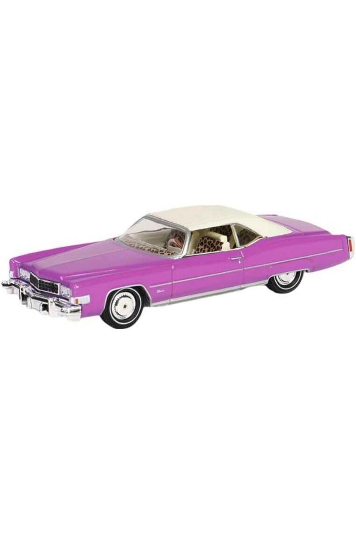 TOYFEST Greenlight 1/64 Hollywood Series 41- Clarence and Alabama 1974 Cadillac Eldorado Convertible (Top Up