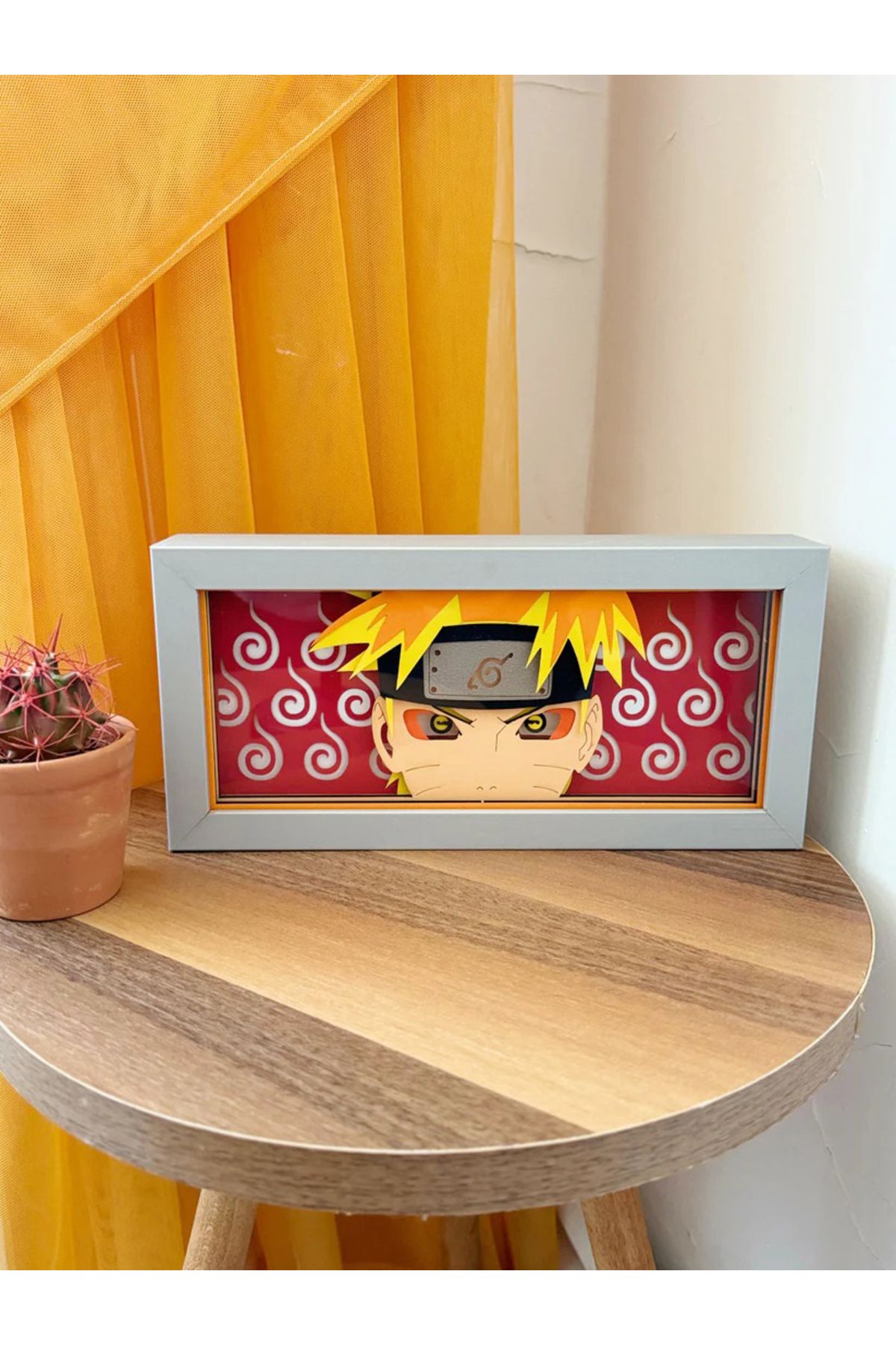 GünArt Naruto 3D Anime Lightbox Işıklı Kutu Tablo