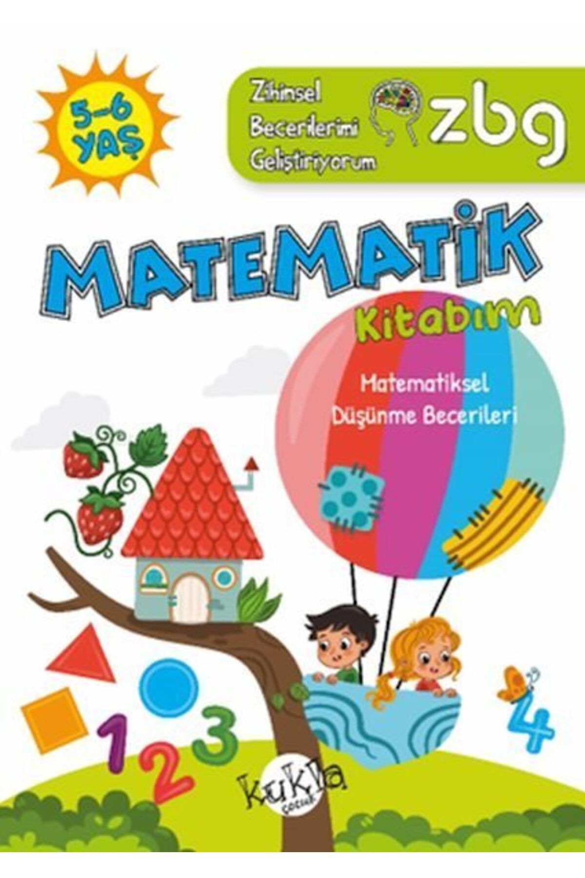 Kukla Yayınları ZBG 56 Yaş Matematik Kitabım
