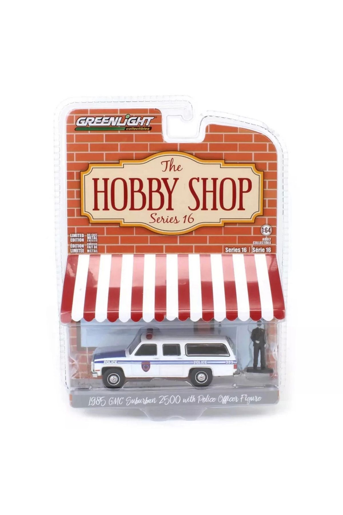 TOYFEST Greenlight 1/64 The Hobby Shop Series 16- New York City Transit Police