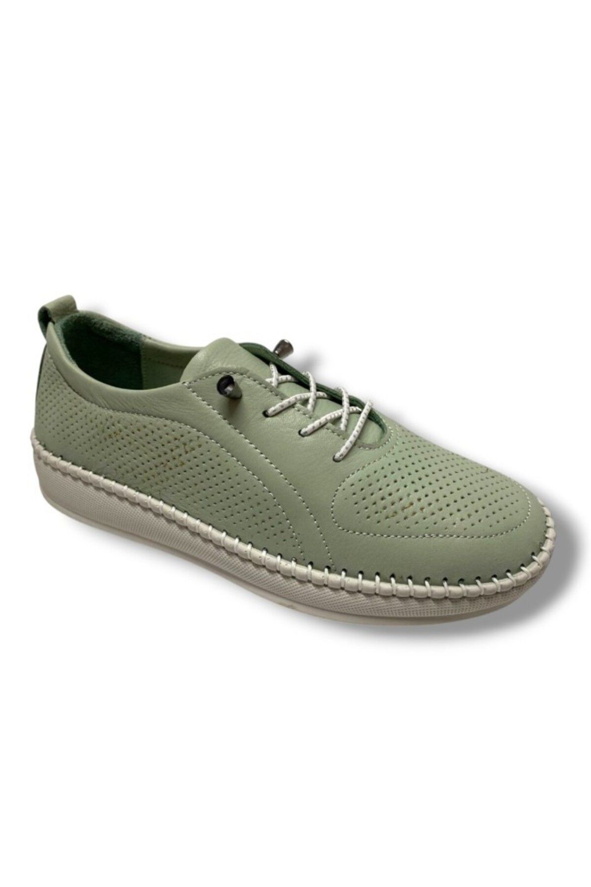 Cakgo DM 212-25 Hakiki Deri Anatomik Slip On Kadın Ayakkabı