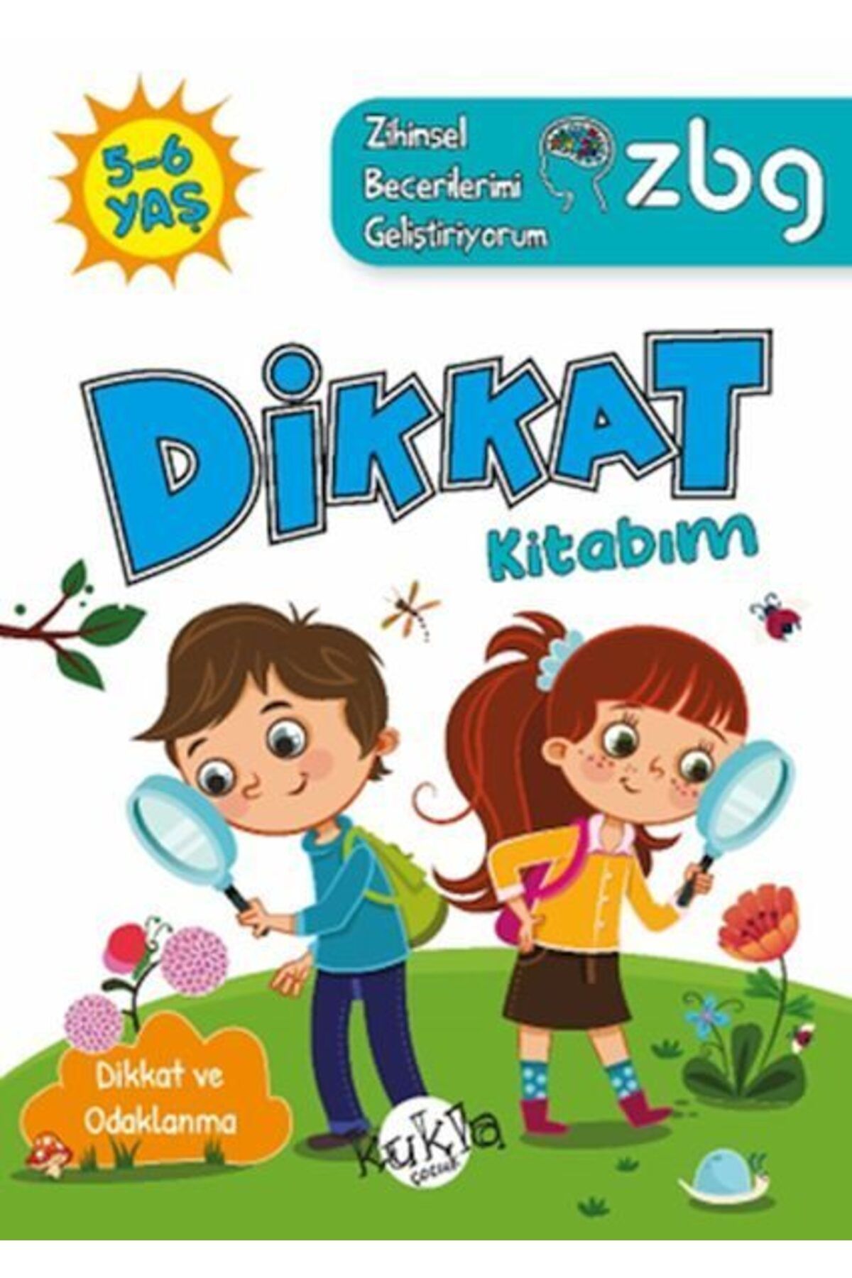 Kukla Yayınları ZBG 56 Yaş Dikkat Kitabım