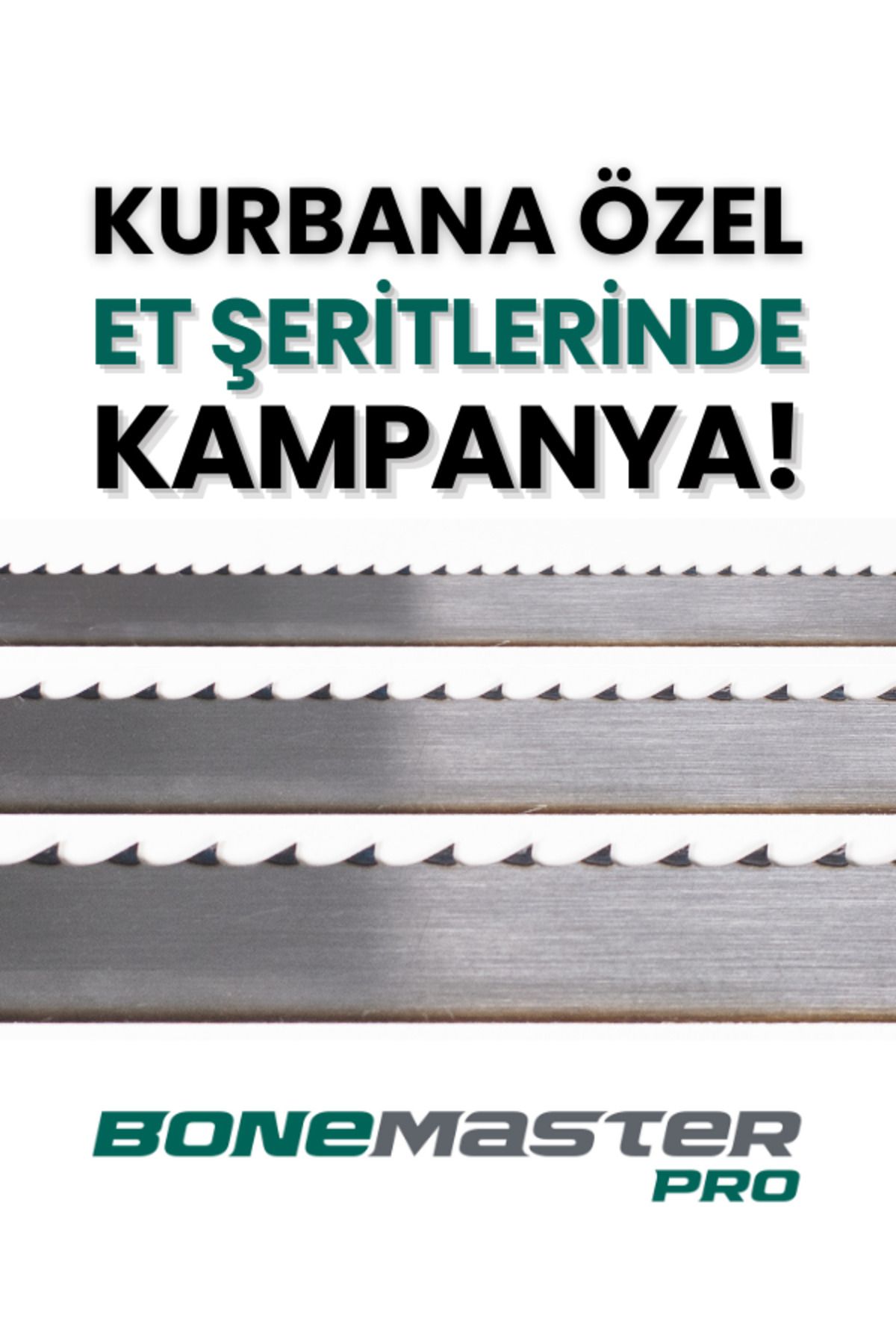 Schuster Germany 10 Adet 1650mm Et Kemik Şerit Testere Bıçağı