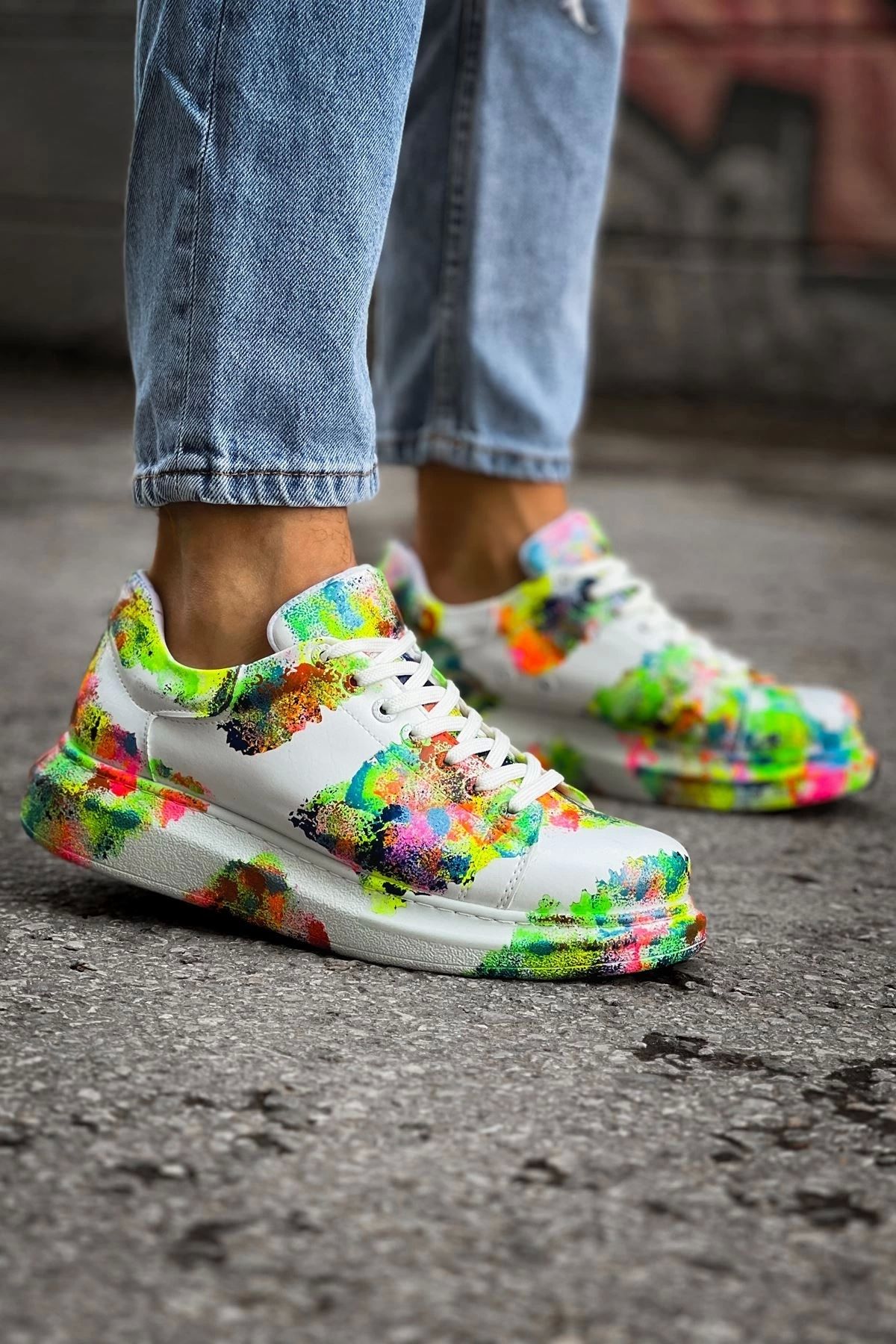 Chekich CH254 CBT Pittura Erkek Ayakkabı 550 COLORFULL