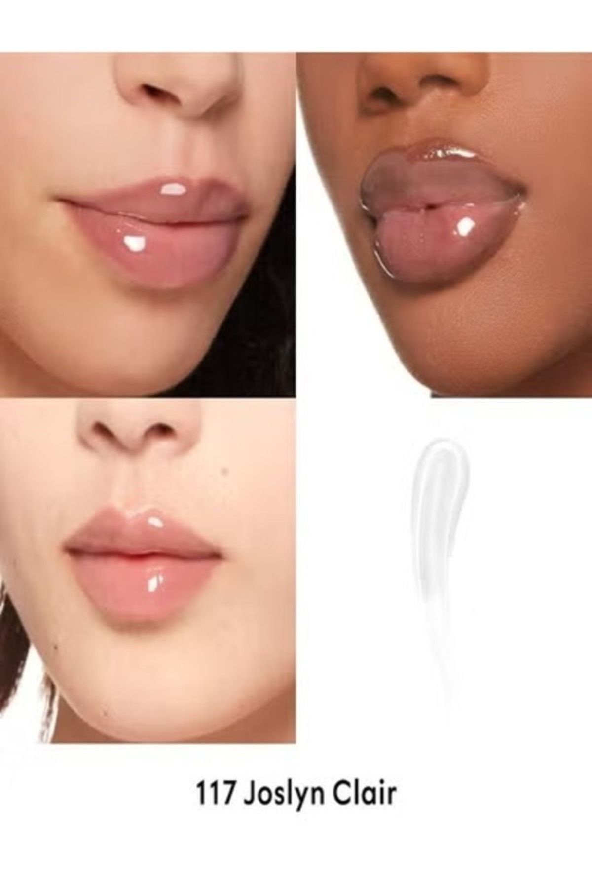 Gucci-Gloss à Lèvres Hydrating Plumping Lip Gloss 117 - joslyn clair 0.21 oz 10ml 2