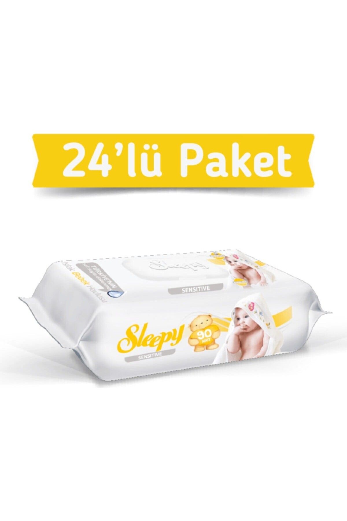 Sleepy Sensitive Islak Havlu Mendil 90'lı 24 Adet 2160 Yaprak