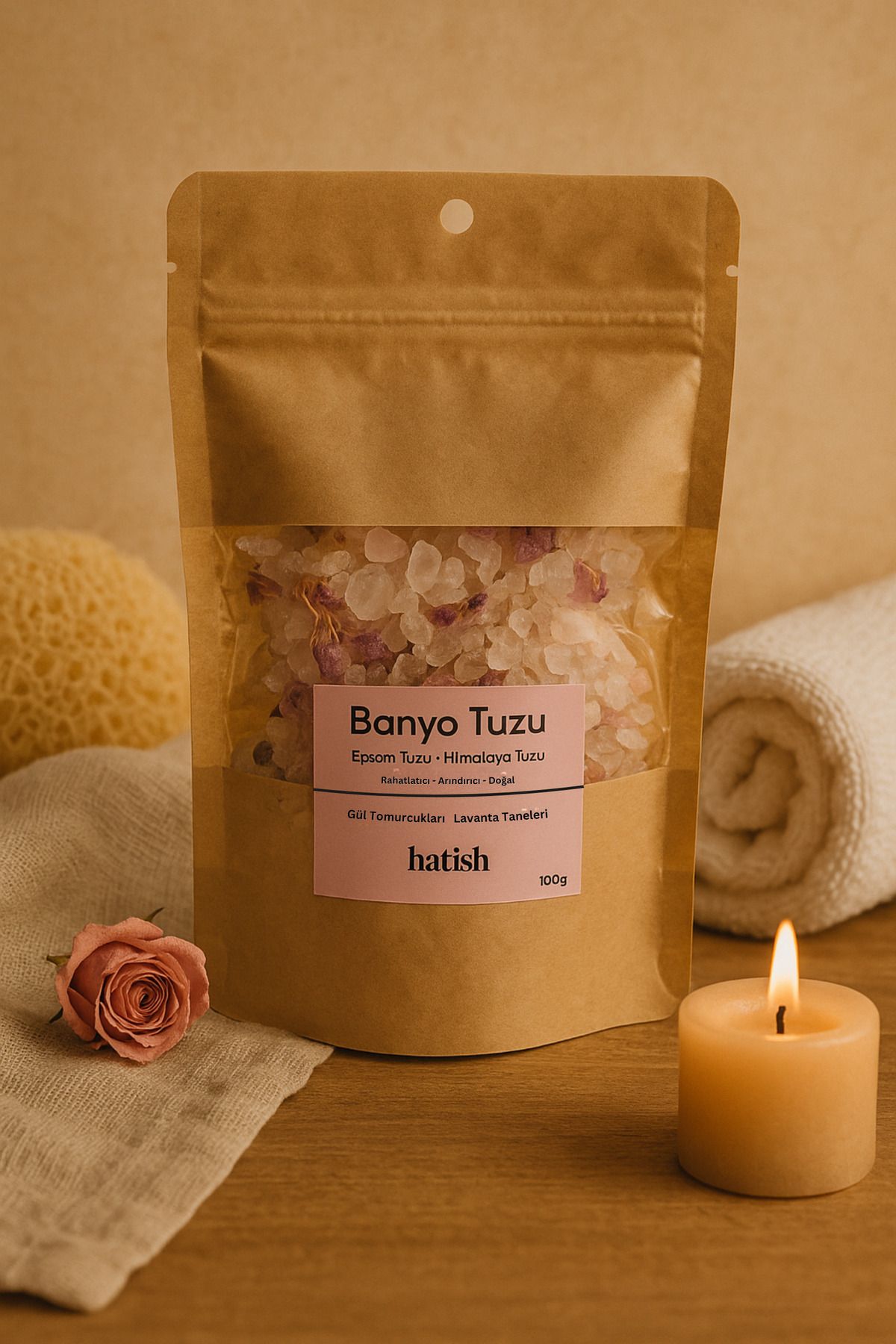 hatish Doğal Banyo ve Ayak Tuzu