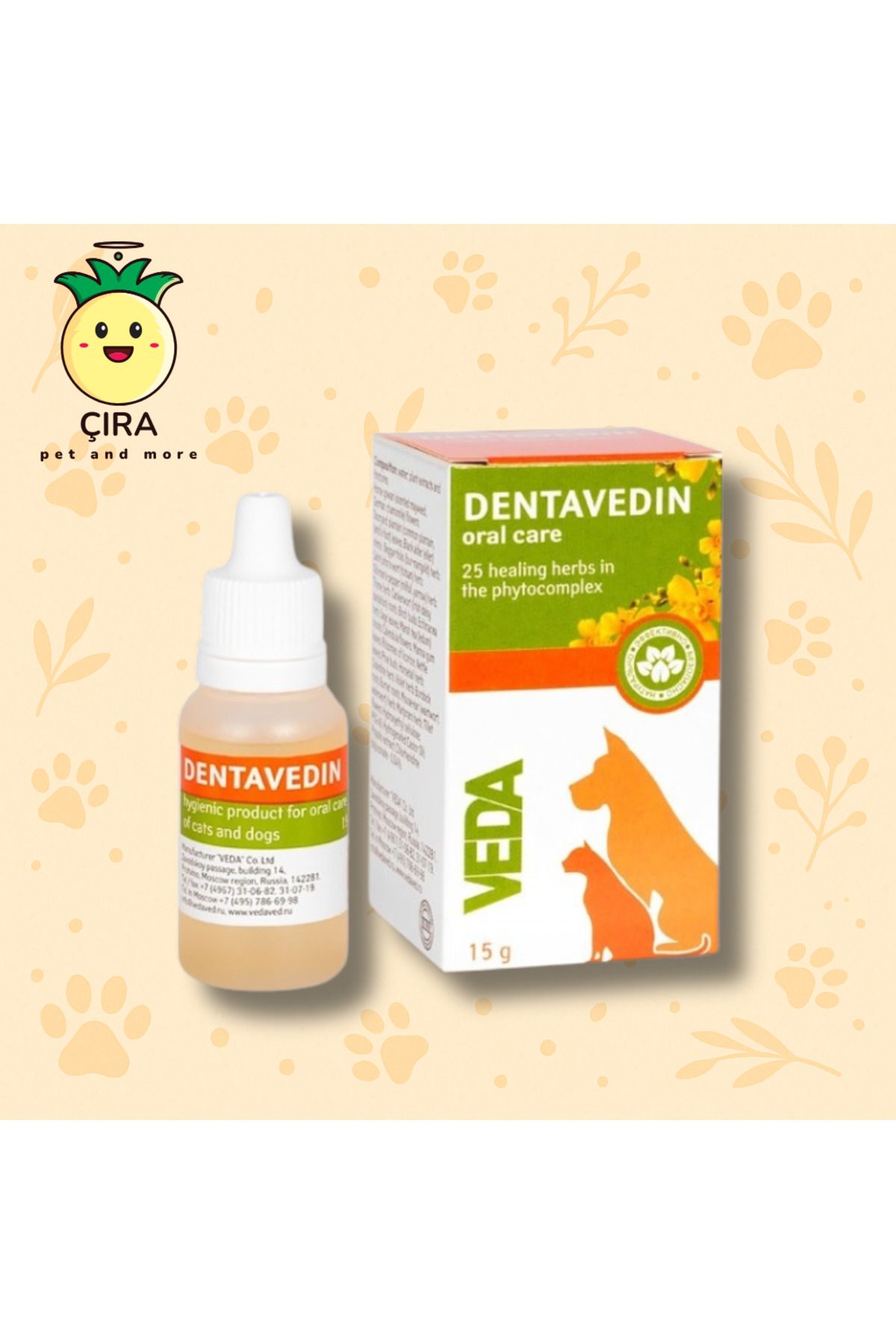 Vedavet DENTAVEDIN (AĞIZ İÇİ HİJYEN iÇİN)