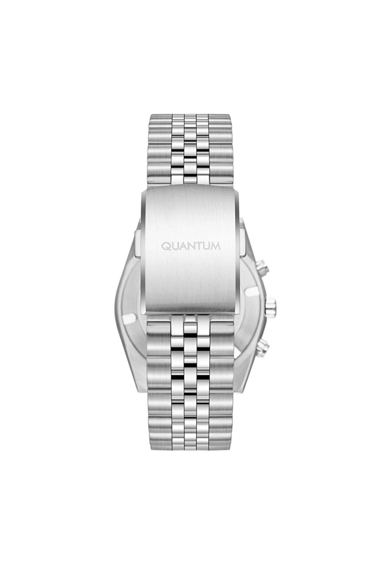 Quantum-Pwg1194.390 Sapphire Glass Steel Men's Wristwatch Clock 5