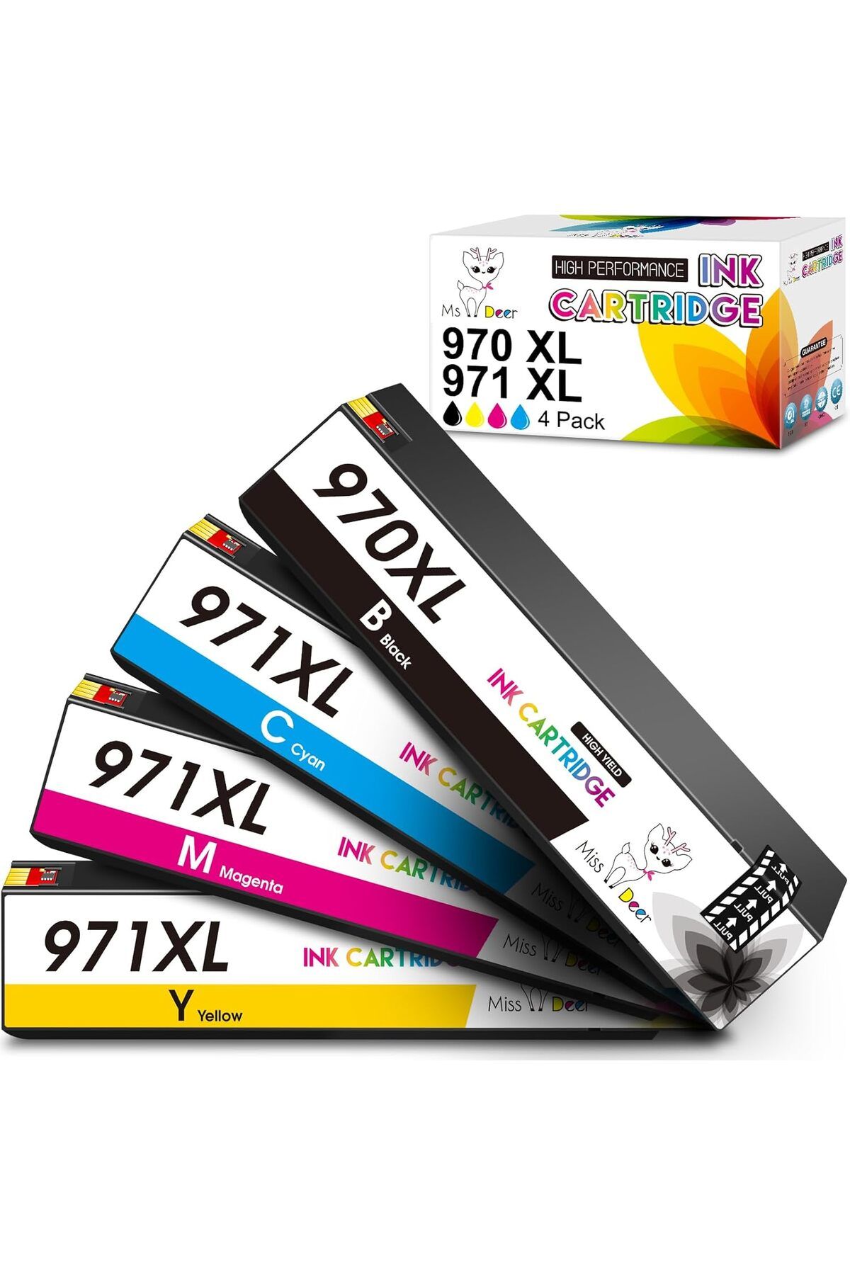 HP BEYAZ KUTU MUADİL X451dw X476dw X451dn X476dn X551dw 1 Black 1 Cyan 1 Magenta 1 Yellow)