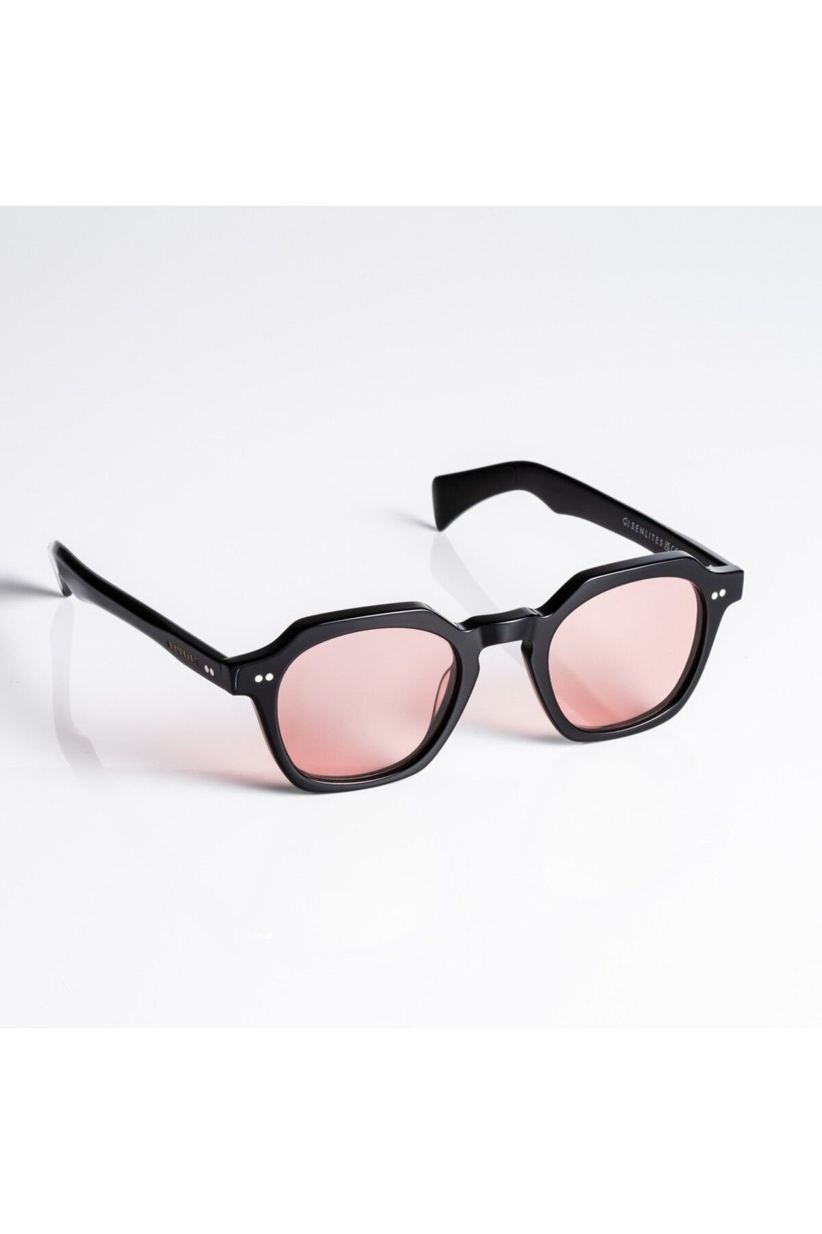 SENLITES Sunglasses More QUILL NERO Unisex Siyah UV400 Güneş Gözlüğü