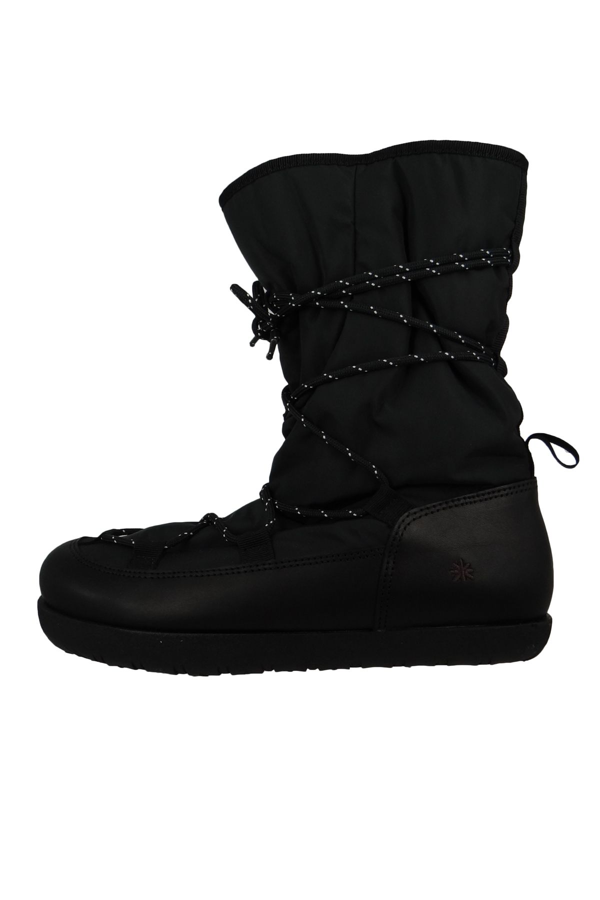 ART-Damen Winterstiefel Stiefel Rhodes 1913 Schwarz Black Leder Und Textil 2