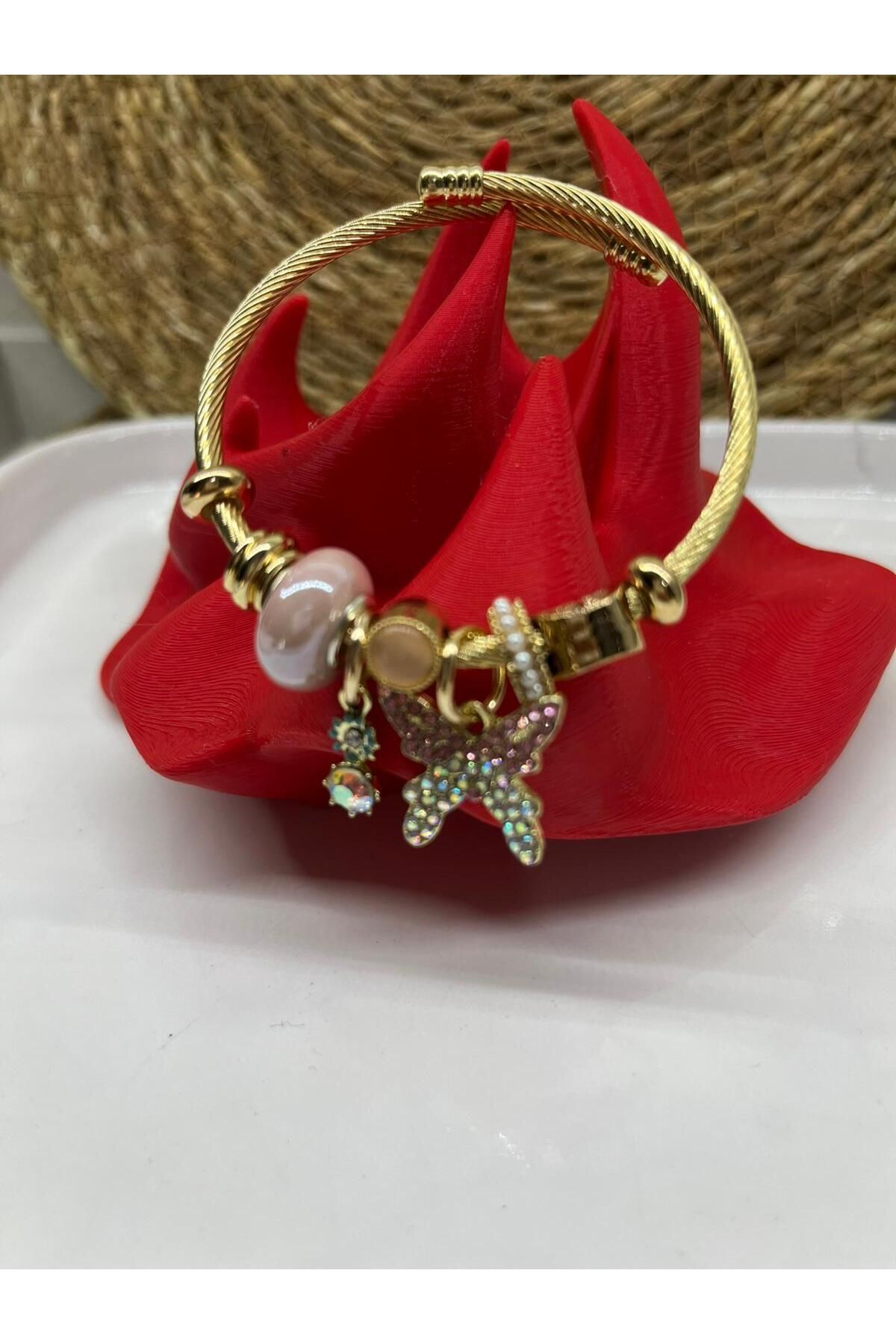 TIGEA Accessories ÇELİK CHARMLI BŞLEKLİK