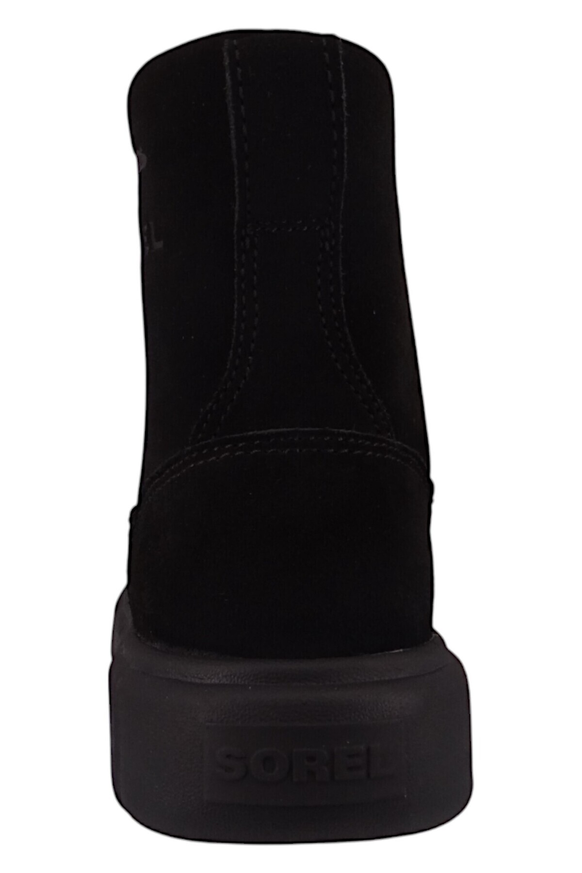 Sorel-Damen Stiefelette Winterschuhe Explorer Iii Slip-on Wp 2077971 Schwarz 010 Black Sea Salt Wildlede 5