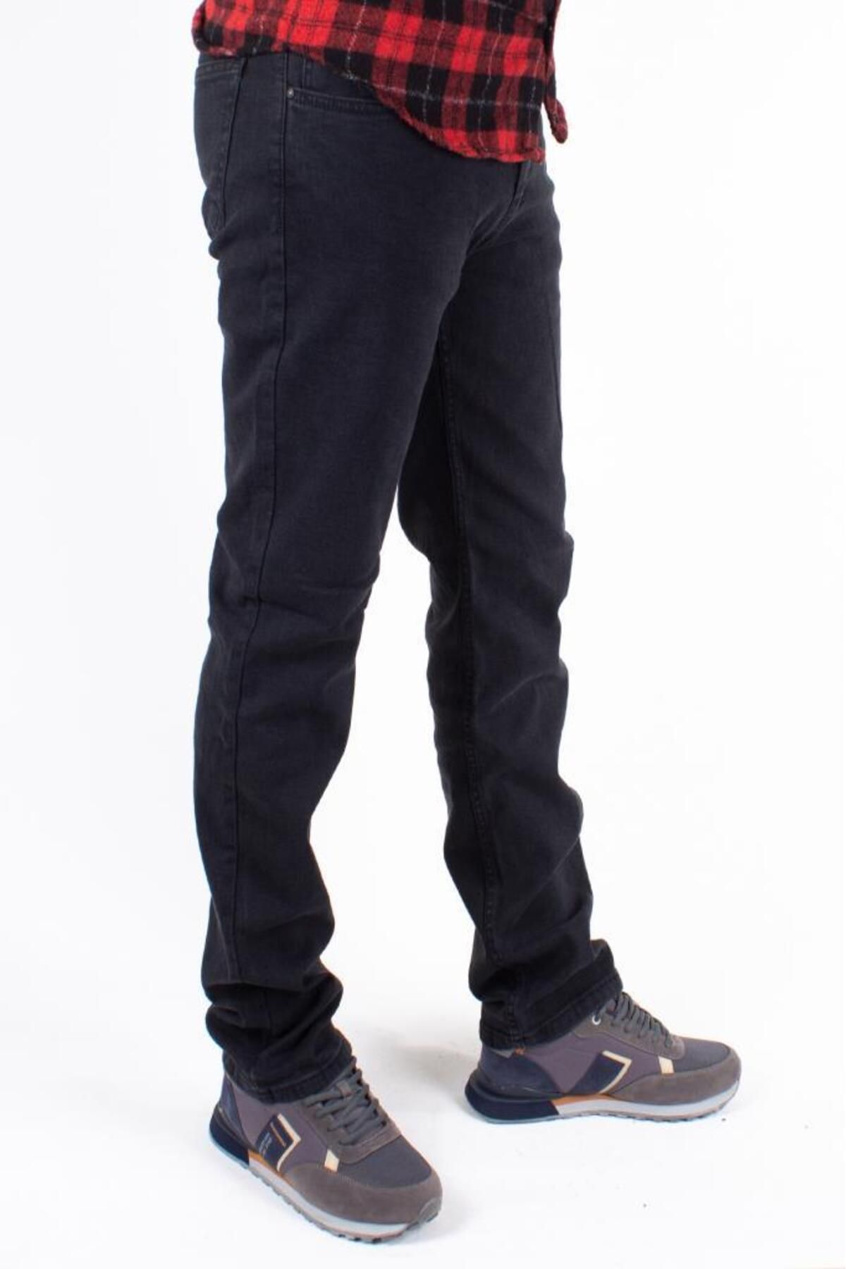 COLT JEANS VEGA 9133-27 SİYAH YÜKSEK BEL RAHAT PAÇA ERKEK JEANS PANTOLON
