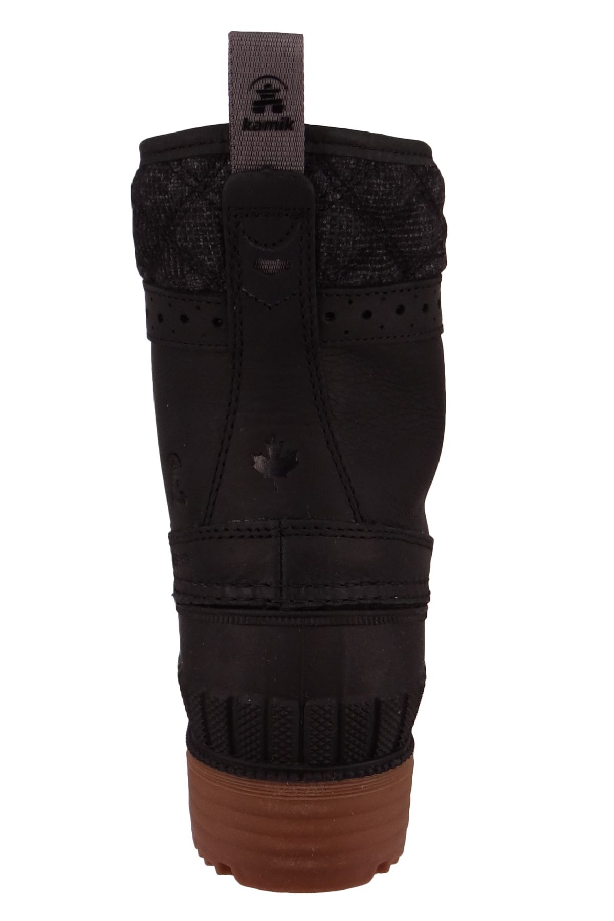 Kamik-Damen Winterstiefel Stiefel Sienna Mid L Wk2067 Schwarz Blk Black Leder/synthetik Mit Dover & Eva 4