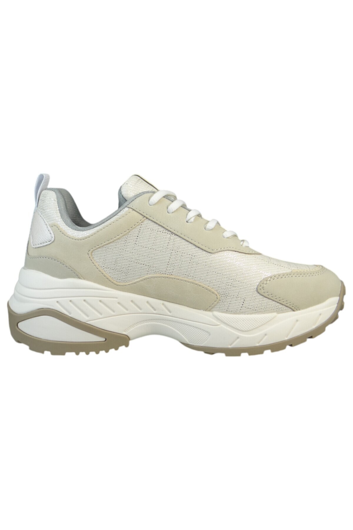 Waldläufer-Damen Low Sneaker H K Pepper 721002-100 Beige 060 Beige Leder Mit Eva & Herausnehmbar 6