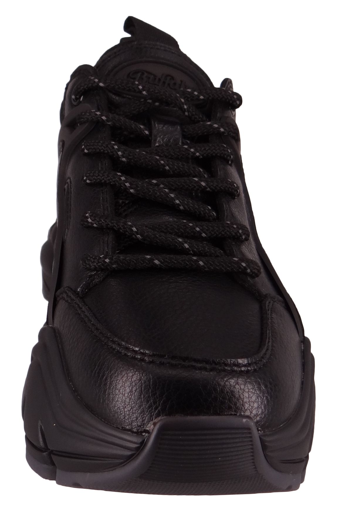Buffalo-Damen Low Sneaker Binary C Low Top Vegan 1636005 Schwarz Black Textil/synthetik 6