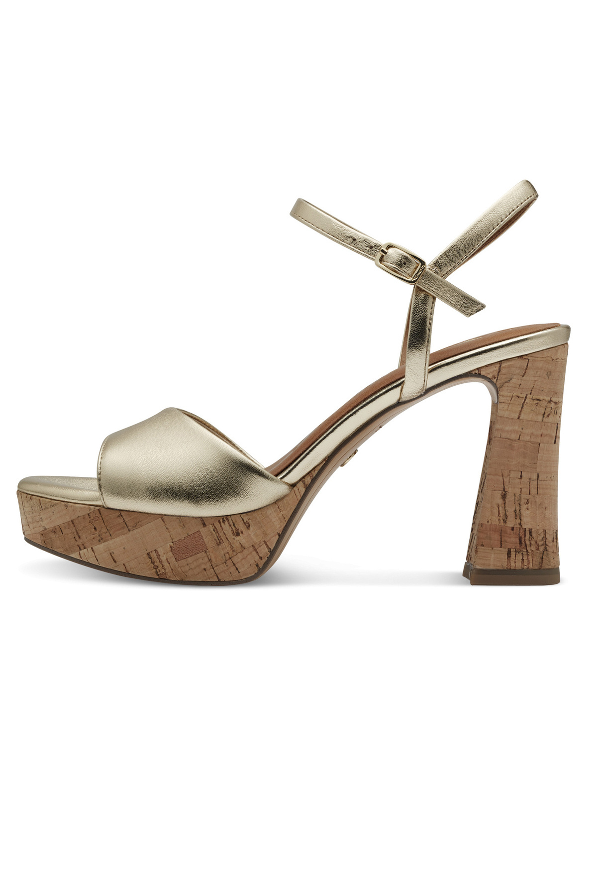 Tamaris-Damen Sandalen 1-28340-42 Goldfarben 940 Gold Leder Mit Touch-it 3