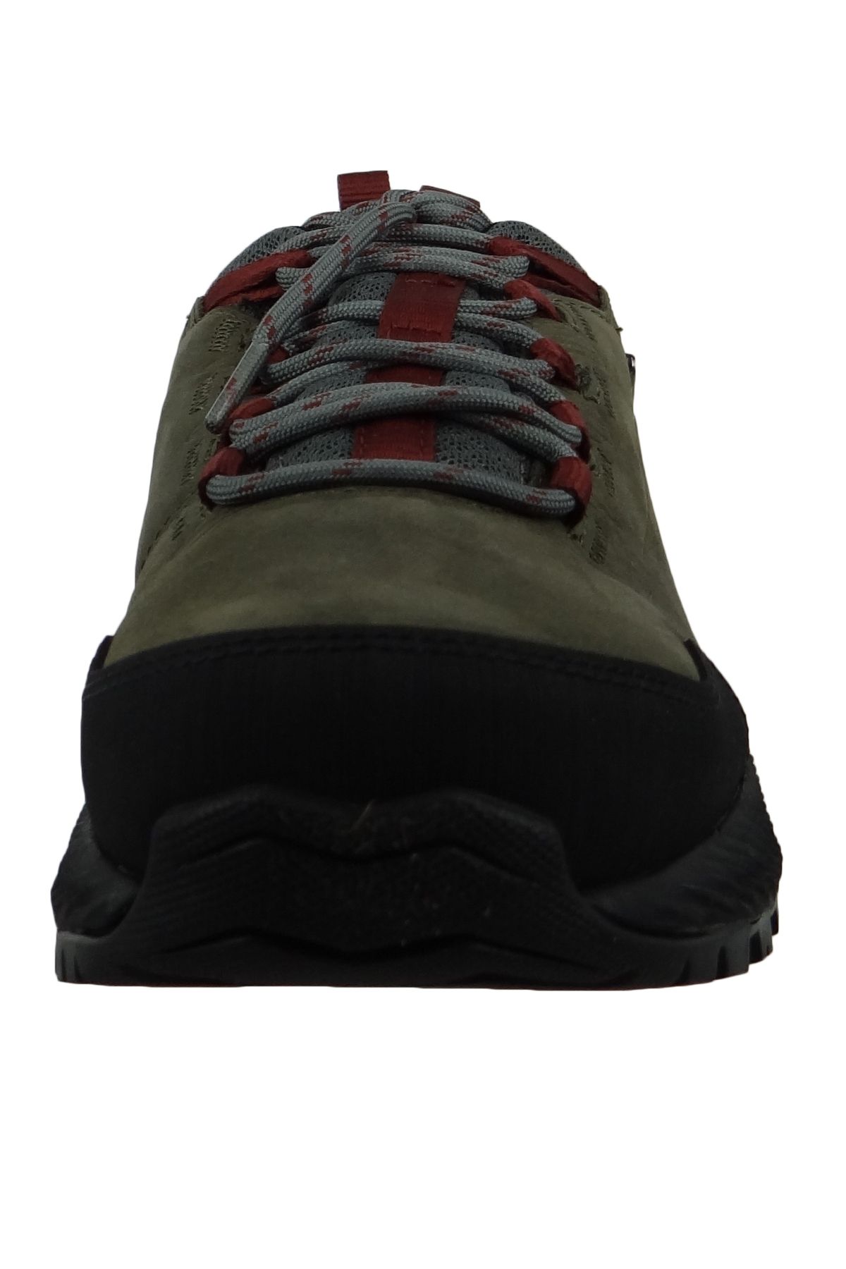 Merrell-Herren Halbschuhe Wanderschuhe Forestbound WTPF M-Dry J034777 Grau Grey Leder mit Merrell Sticky & 6