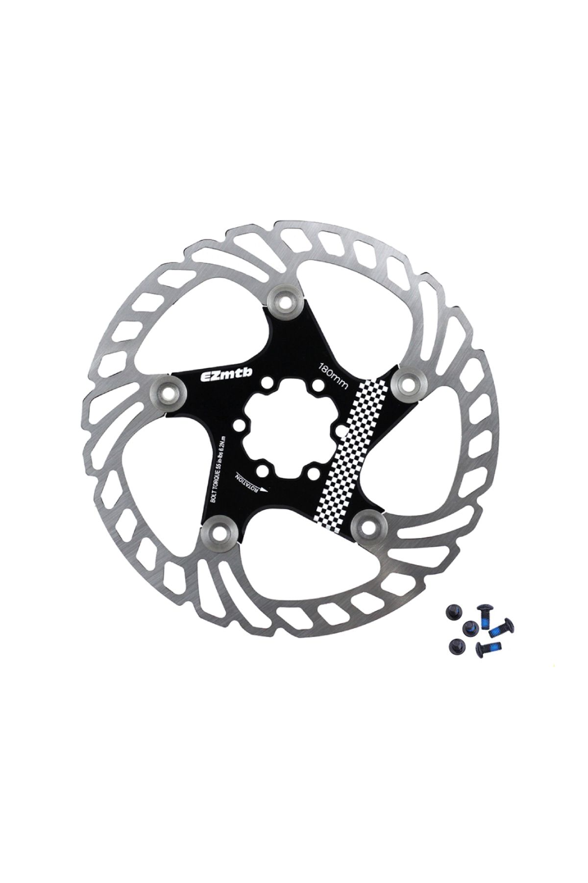 Impact Ezmtb 180mm Bisiklet Disk Fren Rotoru 6 Vida Bağlantılı
