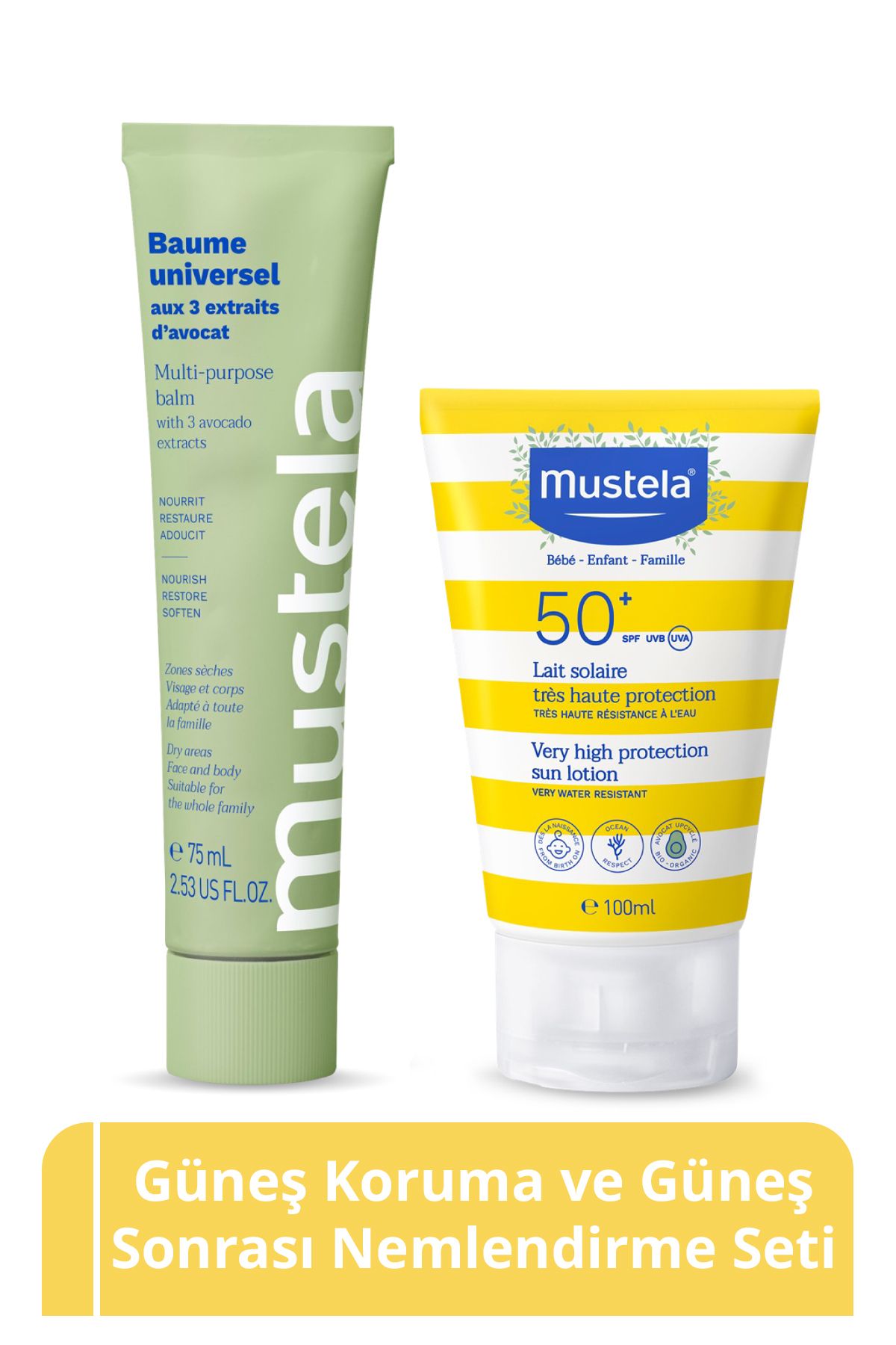 Mustela Güneş Koruma Ve Güneş Sonrası Nemlendirme Seti