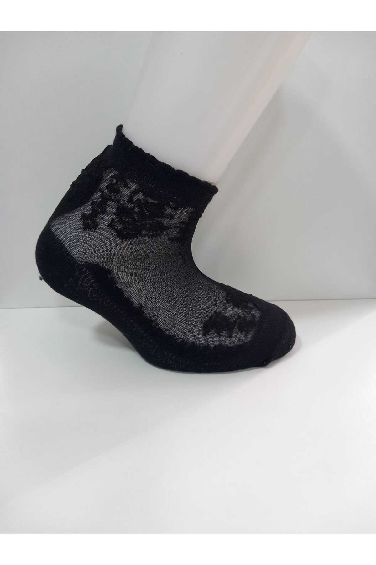 Batik Kadın Tüiiü Çiçekli Çorap
