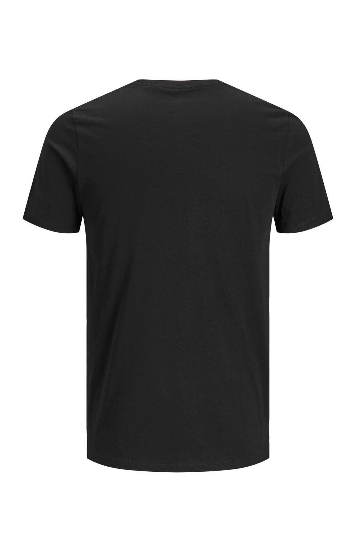 تی شرت ورزشی مشکی مردانه سیاه Jack Jones JJECORP LOGO TEE SS O NEC 101069463 Jack & Jones
