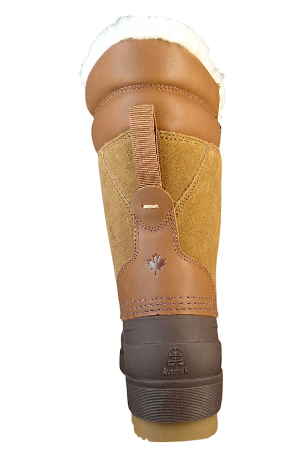 Kamik-Damen Stiefel Stiefel Winterschuhe Lauren Wk2429 Braun Brn Brown Leder/synthetik Mit Raven & Eva 5