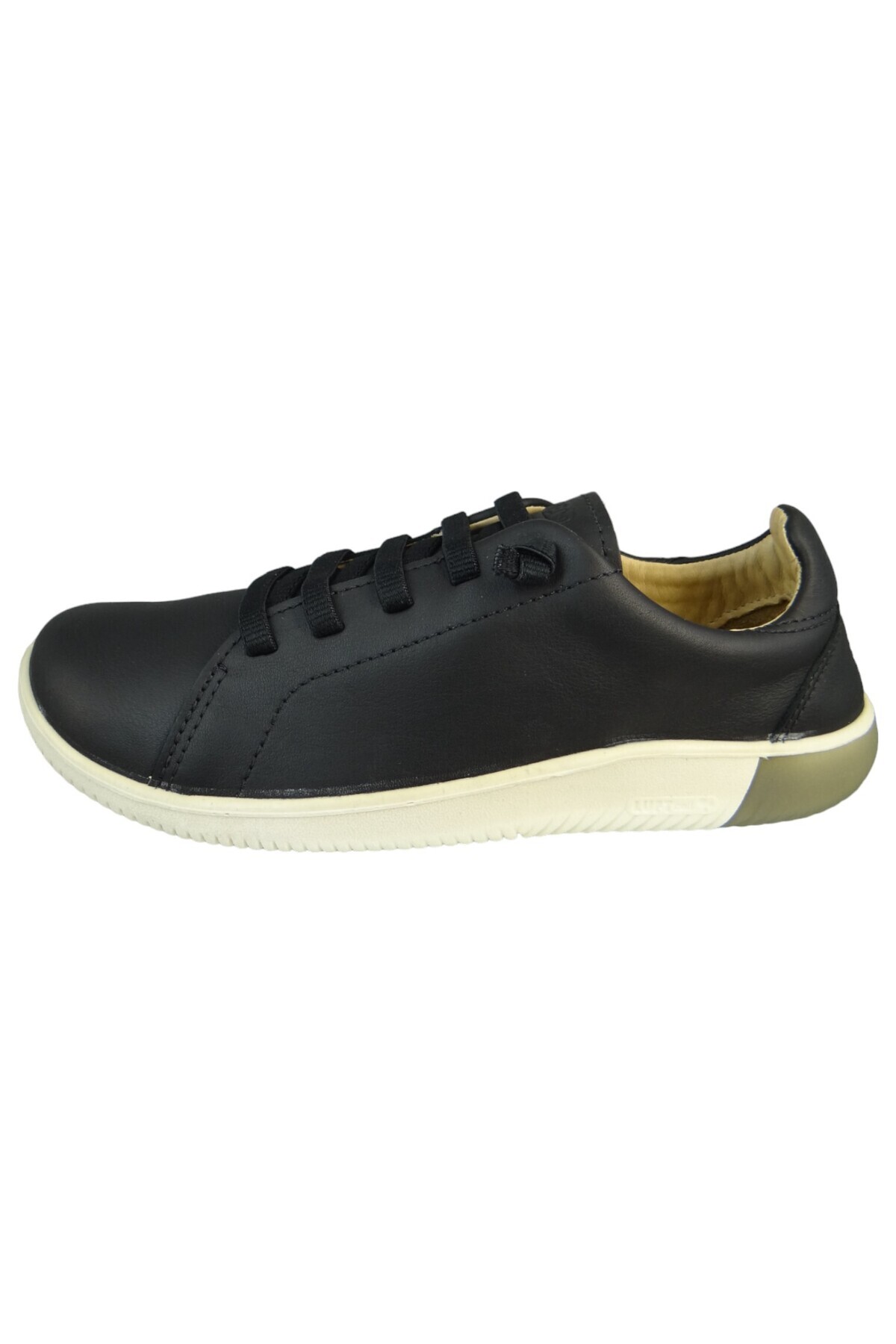 Keen-Herren Low Sneaker Knx Unlined Barefoot 1028351 Schwarz Black/star White Leder 3