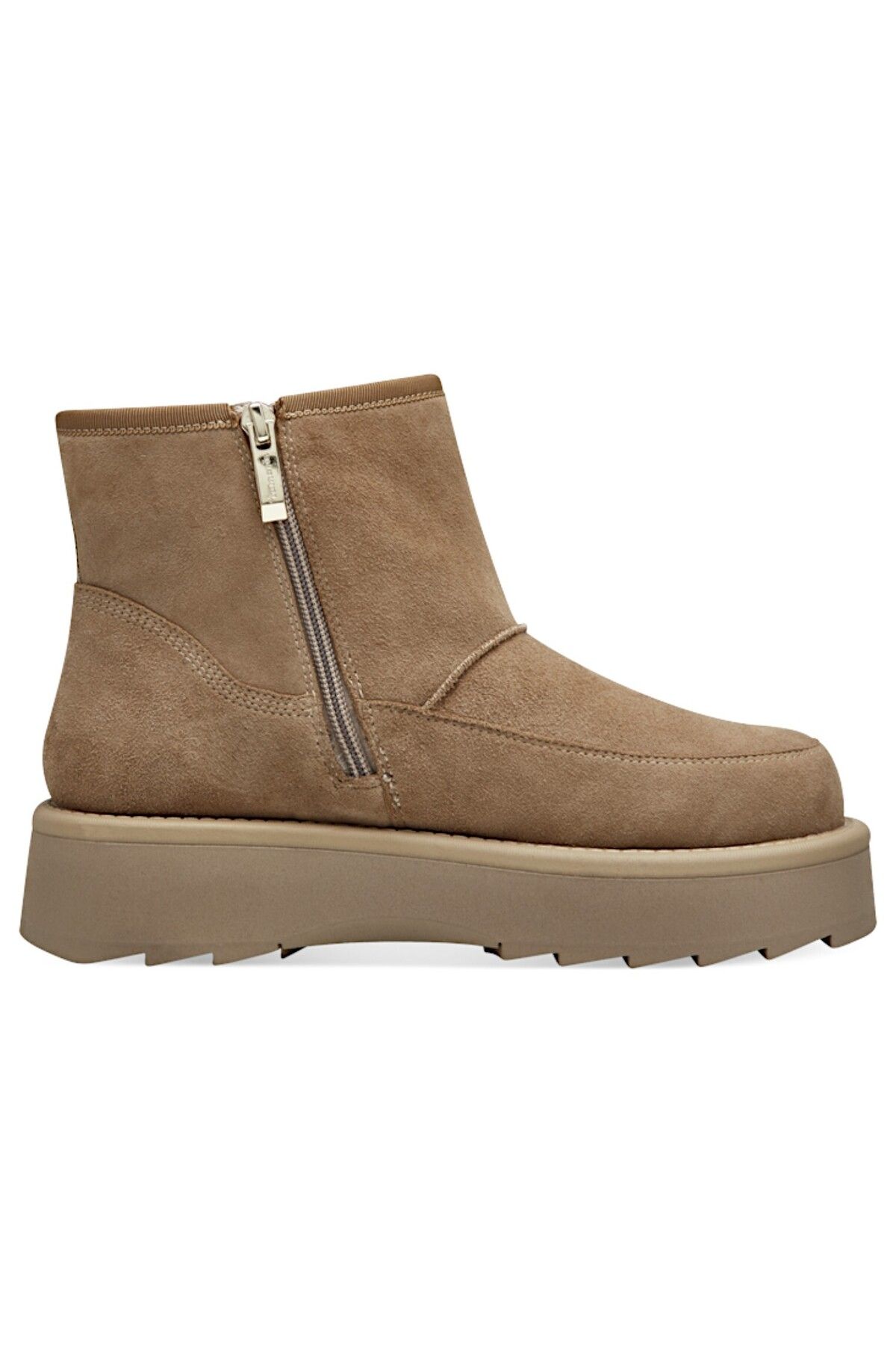 Tamaris-Damen Elegante Stiefelette 1-26818-43 Braun 310 Camel Leder Mit Touch-it & Removable Sock 4
