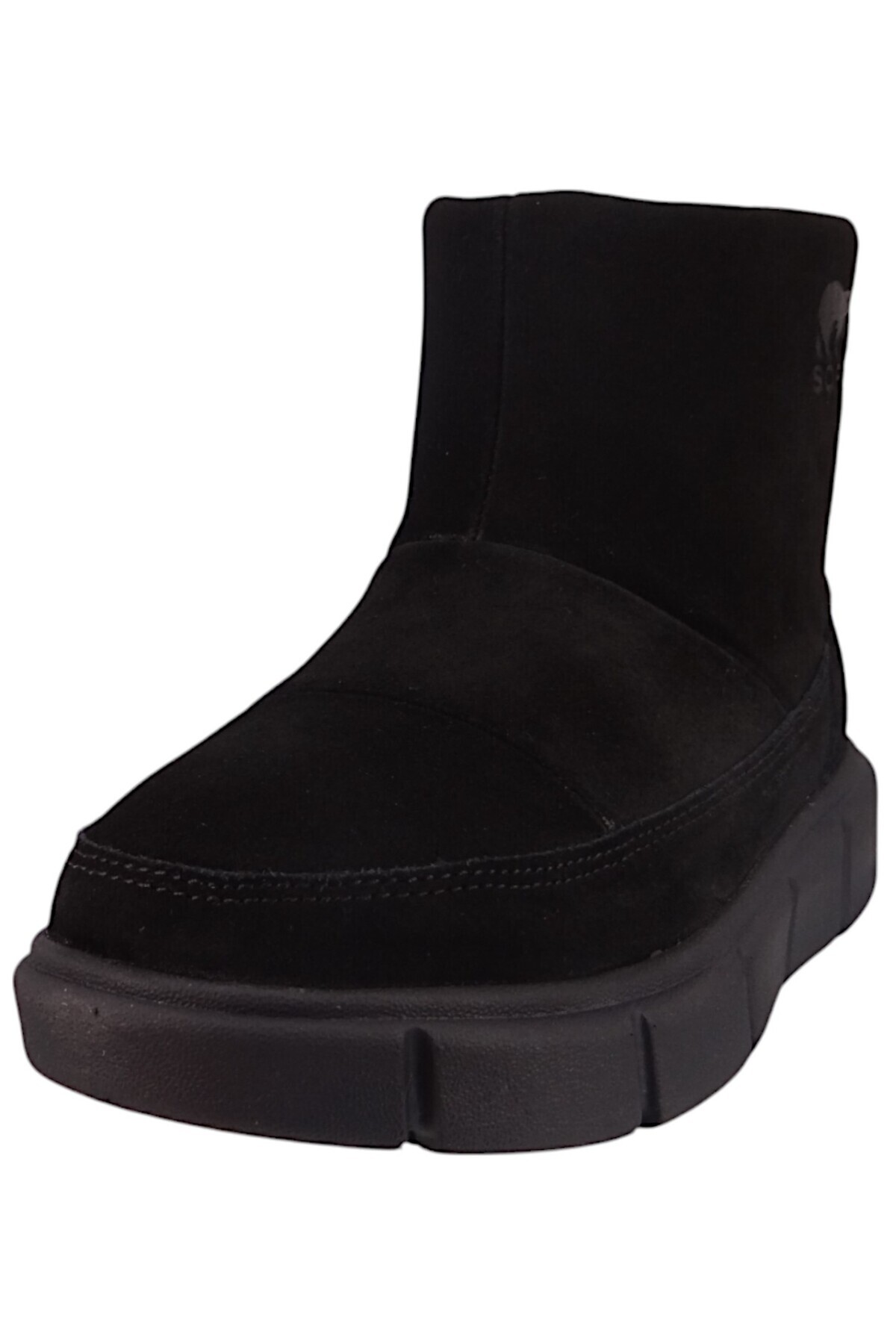 Sorel-Damen Stiefelette Winterschuhe Explorer Iii Slip-on Wp 2077971 Schwarz 010 Black Sea Salt Wildlede 1