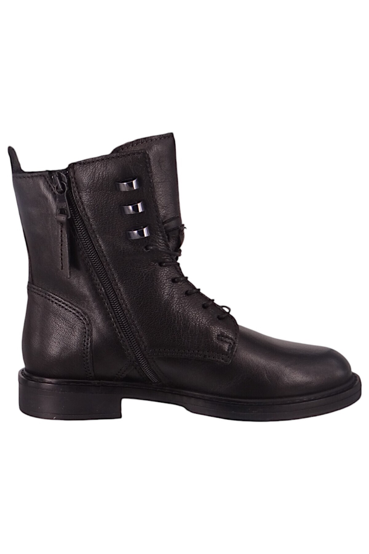 Mjus-Damen Elegante Stiefelette Fabia T81208-101 Schwarz 6002 Nero Leder 6