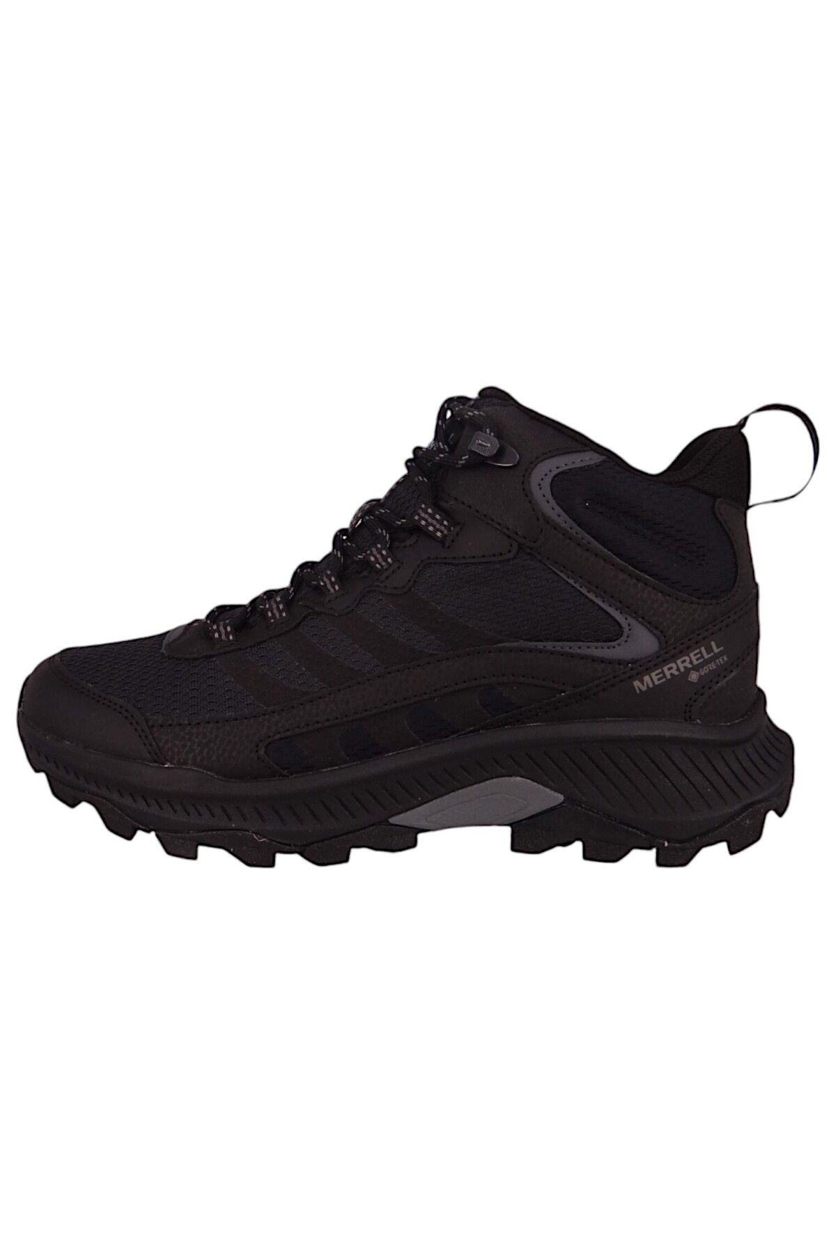 Merrell-Herren Wanderstiefel Stiefel Wanderschuhe Speed Strike 2 Mid Gtx J037817 Schwarz Black Textil/synth 3
