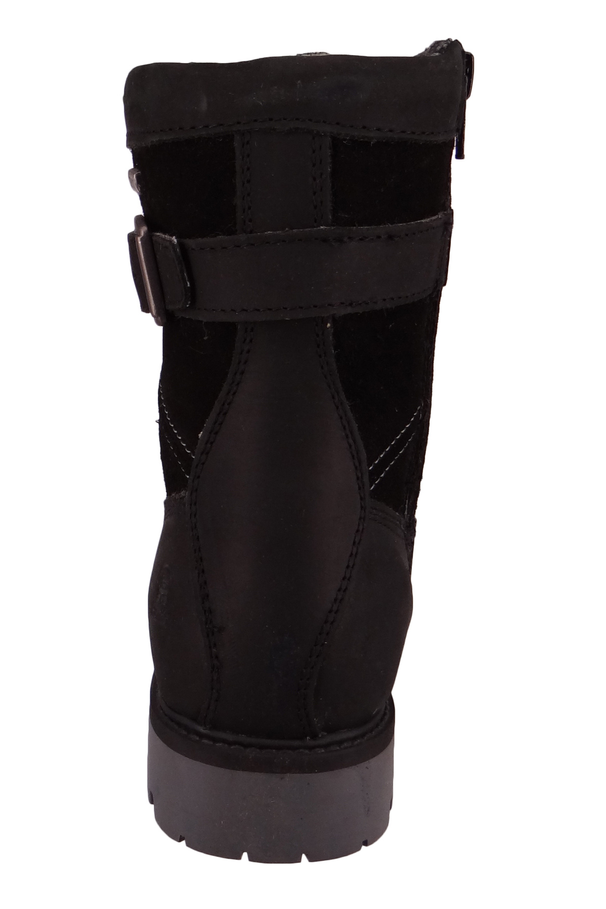 Kamik-Damen Winterstiefel Stiefel Rogue Mid Wk2046 Schwarz Blk Black Wildleder / Suede Mit Eva 5