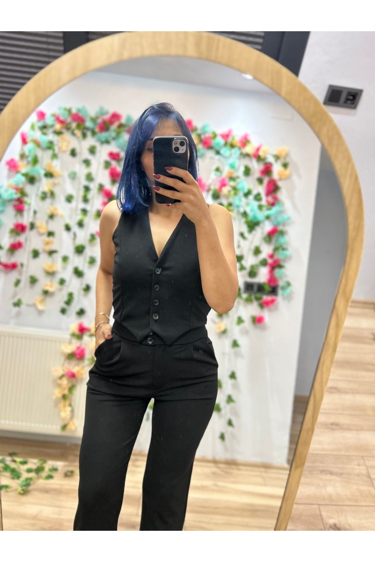 Maves Butik Yelekli takım