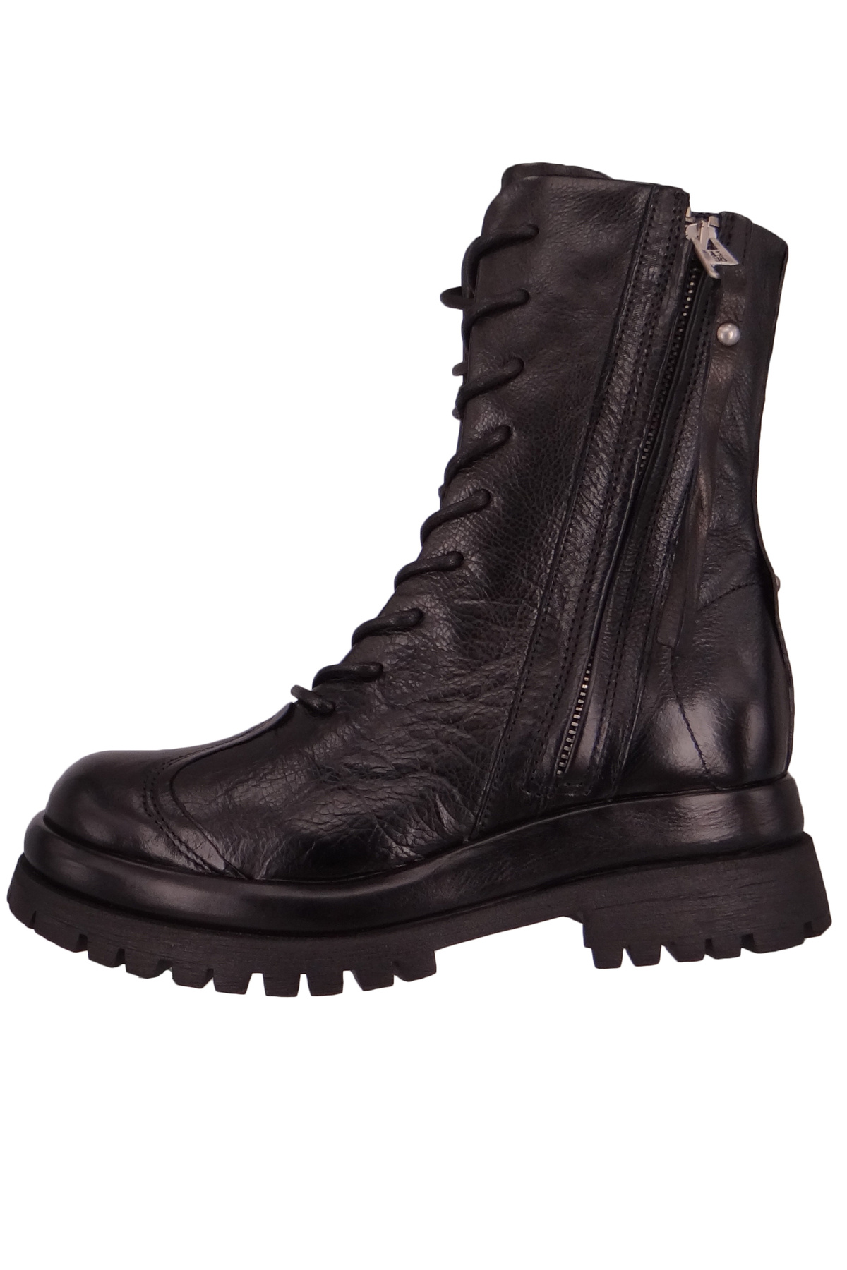 A.S.98-Damen Elegante Stiefel 2651 Dibla B51205-0101 Schwarz 6002 Nero Leder 3