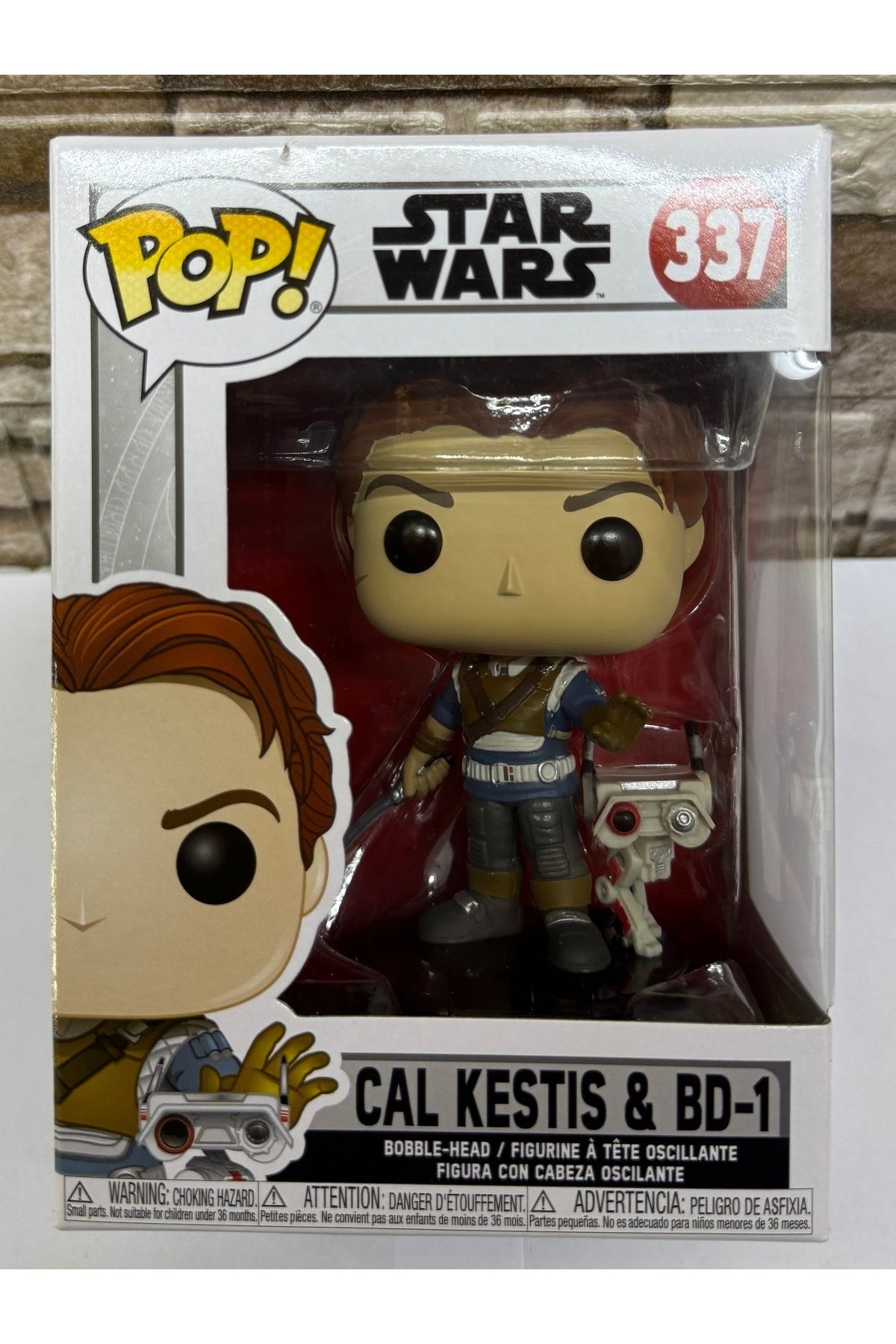 FLATSTORE Funko Pop Yıldız Savaşları Cal Kestis & BD-1