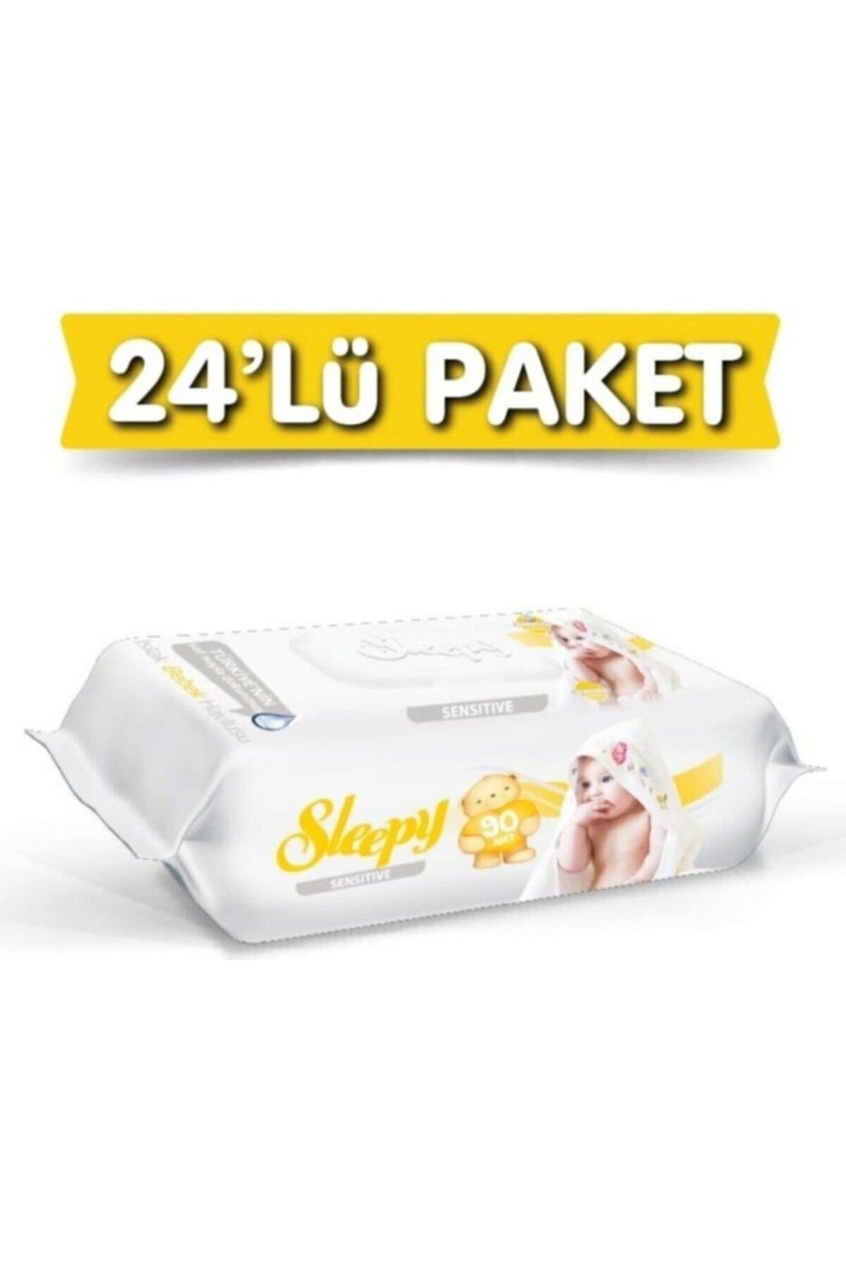 Sleepy 90 Lı 24 Paket Islak Mendil